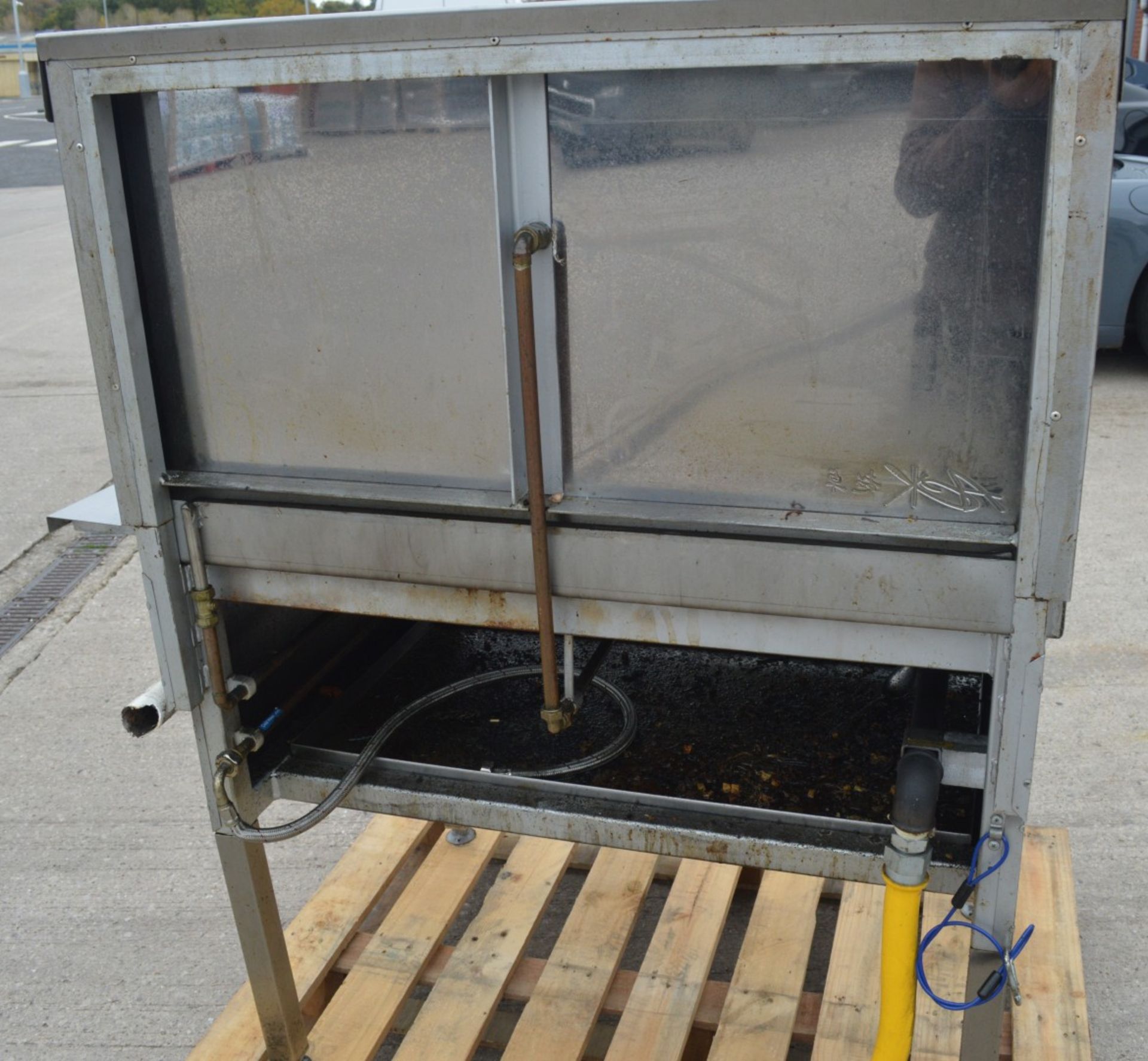 1 x ACK Heavy Duty Two Burner Wok Range Cooker - Natural Gas - Manufactured in 2023 - Image 17 of 18