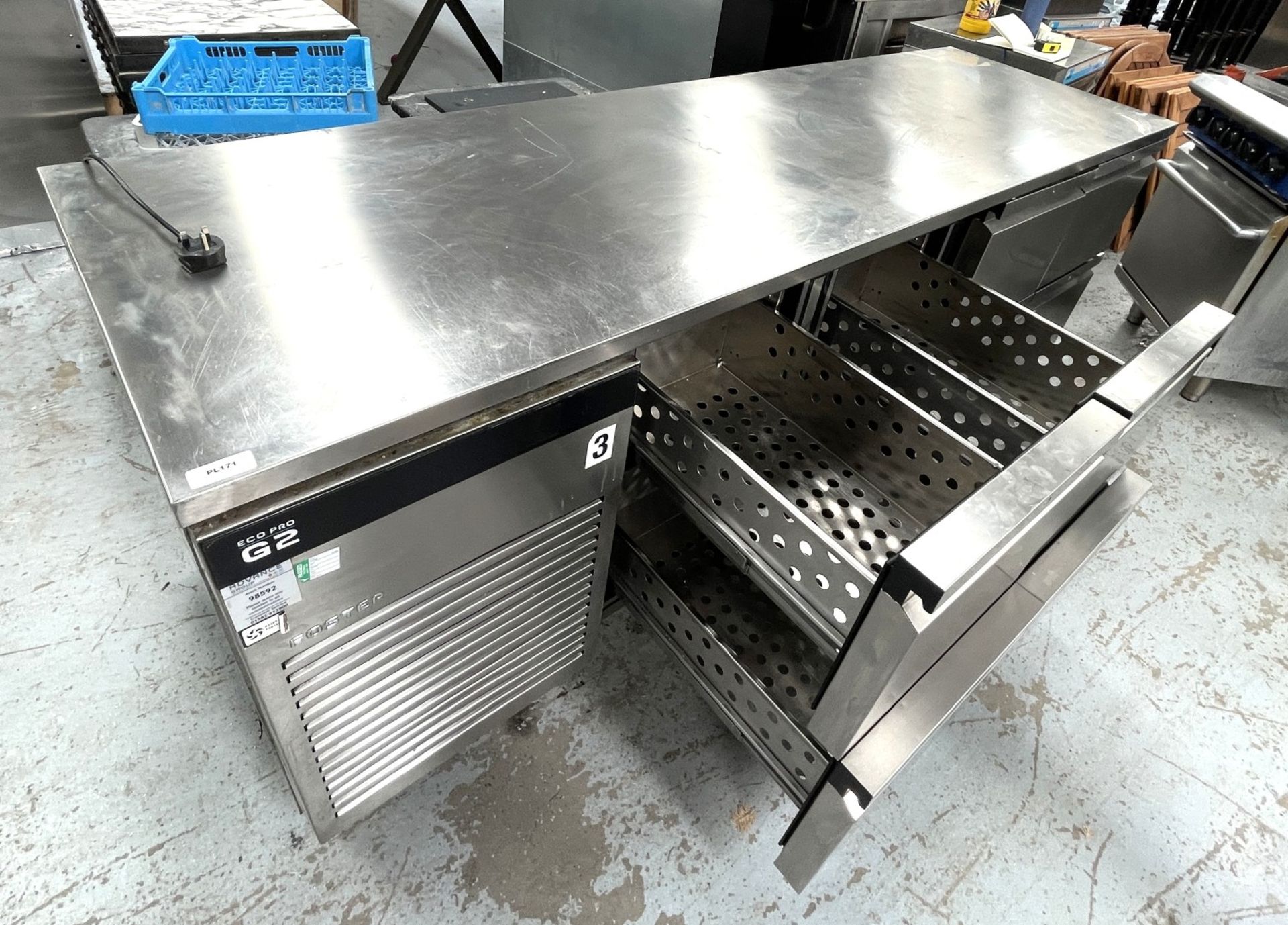 1 x Foster Eco Pro G2 Countertop Eight Drawer Refrigerator - Dimensions: H86 x W231.5 x D70 cms - Image 8 of 21