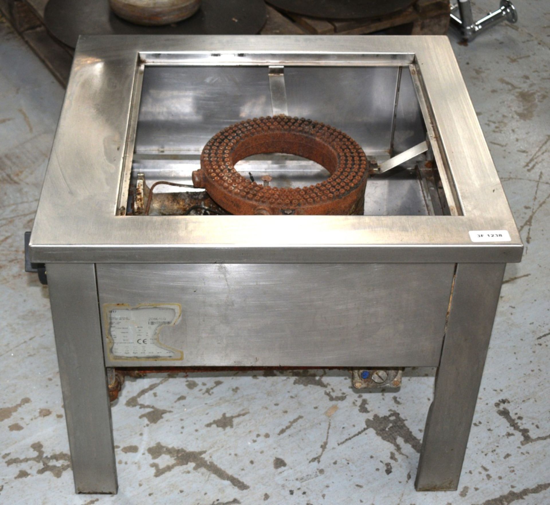 1 x Olis Stock Pot Gas Burner - Model FDGV-50-CE - RRP £2,700 - Dimensions: H50 x W59 x D63 cms - Image 3 of 9