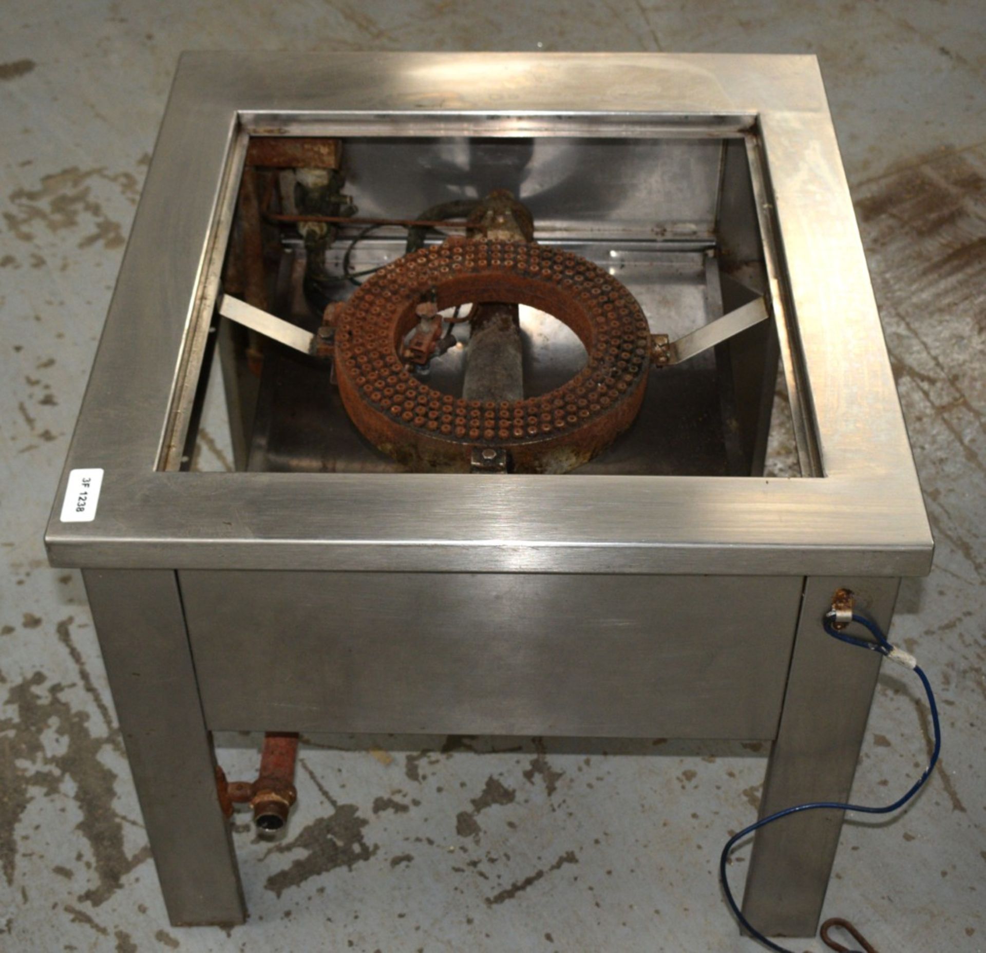 1 x Olis Stock Pot Gas Burner - Model FDGV-50-CE - RRP £2,700 - Dimensions: H50 x W59 x D63 cms - Image 4 of 9