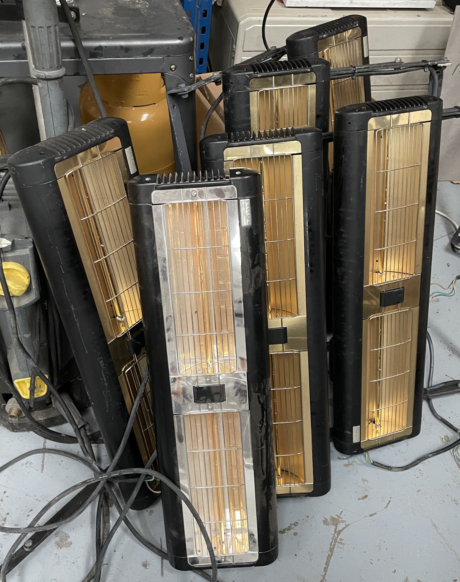 6 x Tansun Sorrento Double  Infrared Heaters - Suitable for Indoor or Outdoor Use - 1.5kW 230v IP25