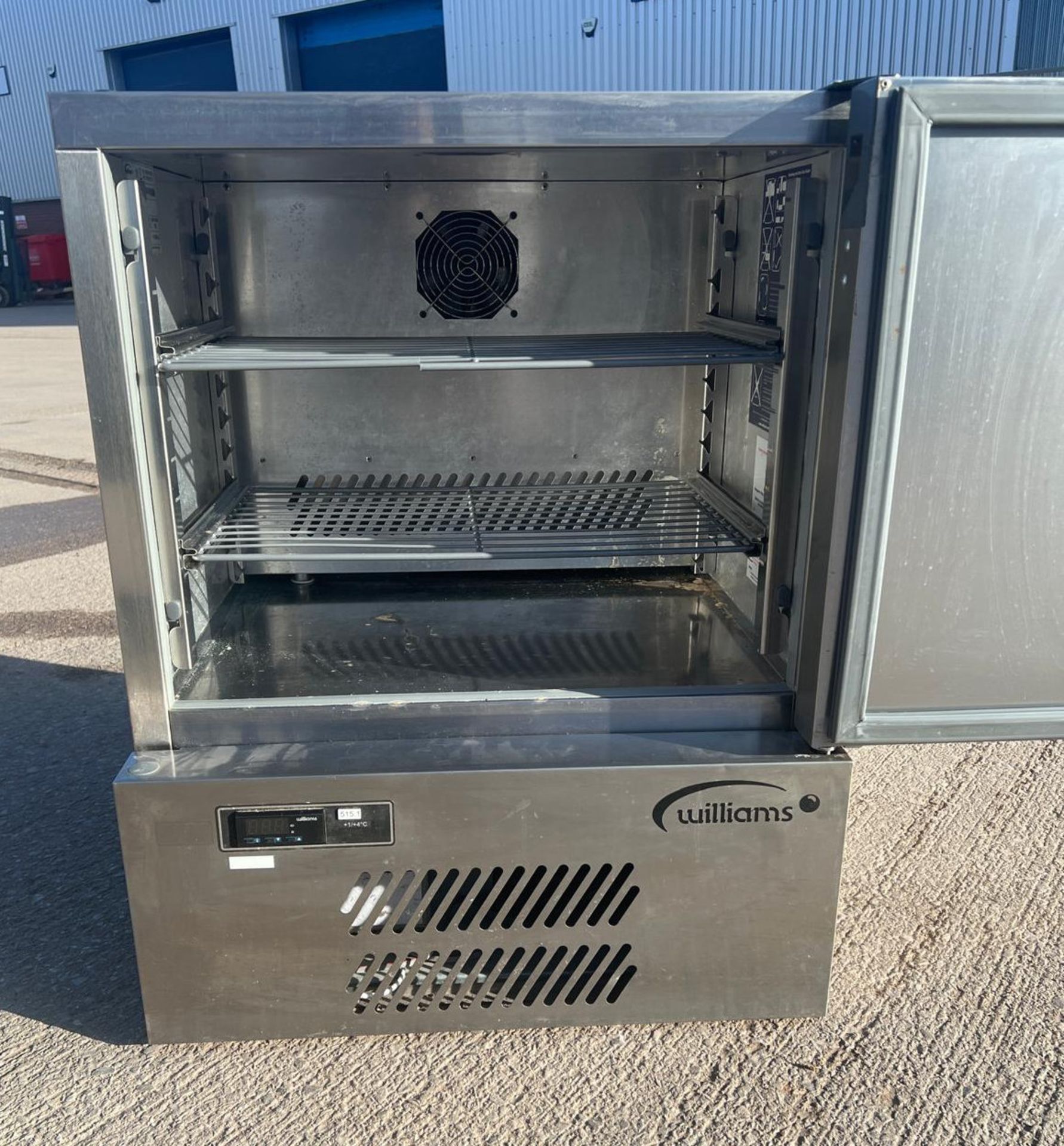 1 x WILLIAMS H5Uc Single Door Under-Counter Stainless Commercial Fridge - Image 11 of 12