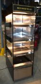1 x Nuttall Flexeserve Zone 4 Tier Merchandise Heated Display Grab and Go Unit - Dimensions: H187