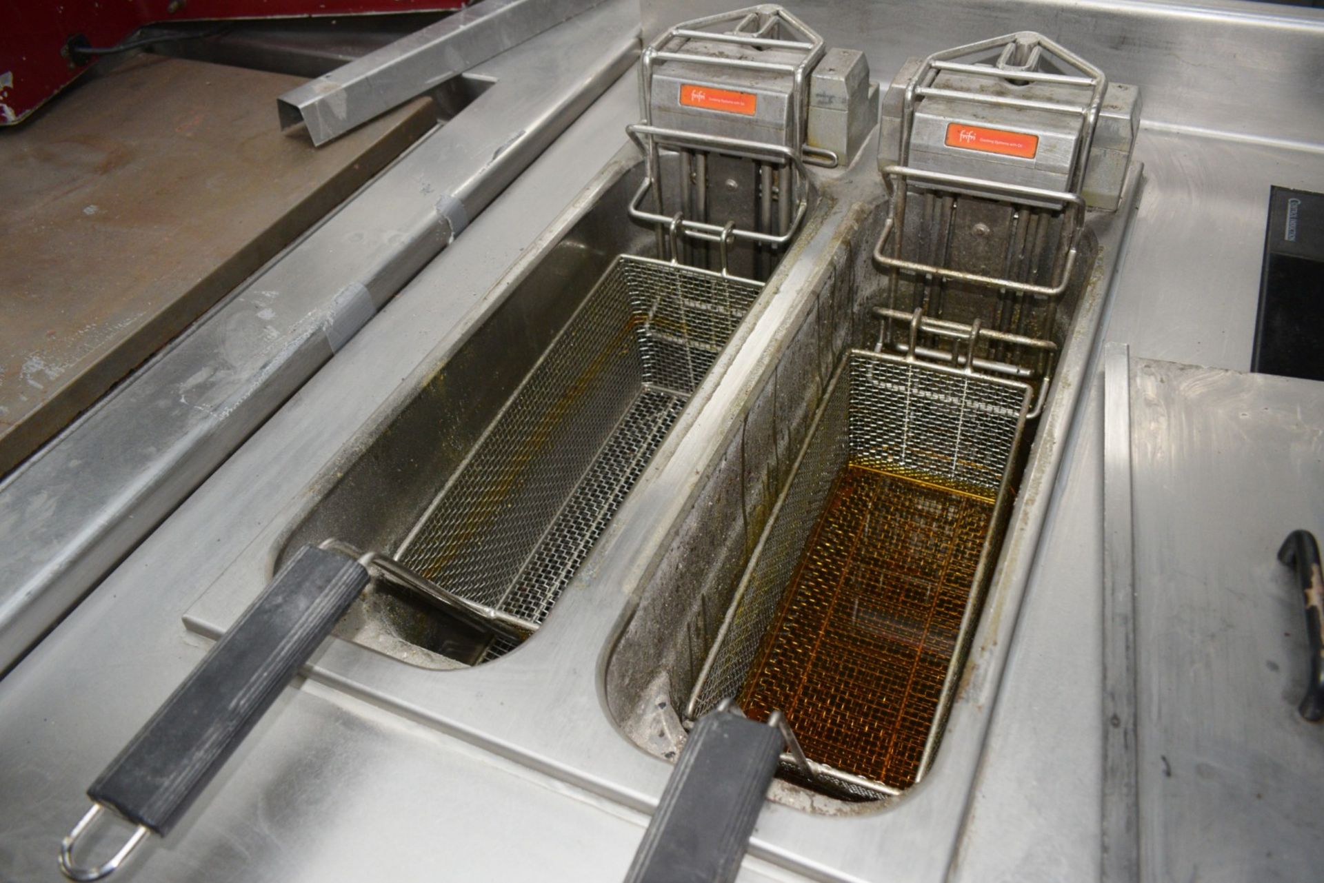 1 x Control Induction 3.6m Cookline Wall Suite for Commercial Kitchens - Features a FriFri Twin Tank - Image 16 of 55