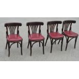 6 x Restaurant Dining Chairs Featuring an Traditional / Irish Design with Bent Wood