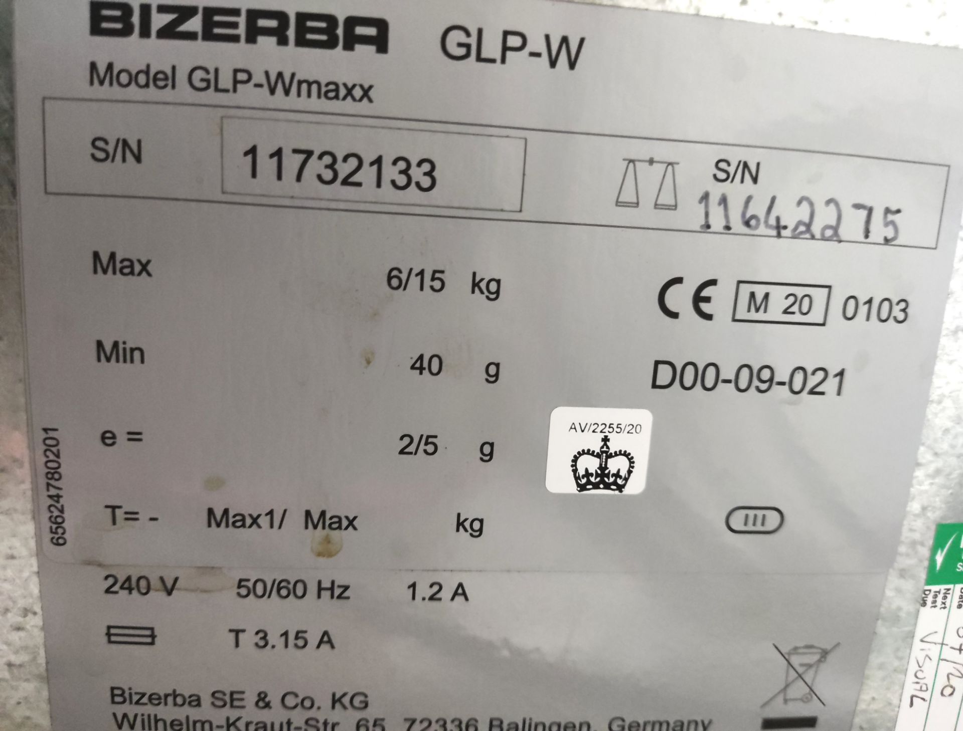 1 x BIZERBA Glp-W Maxx Thermal Label Printer With 18A-M Scales - Image 3 of 10