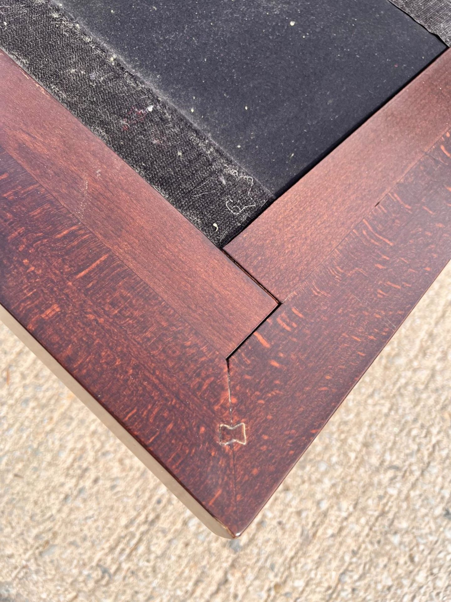 1 x Vintage-inspired Danish-style Low Profile 2.7-Metre Long Commercial Wooden Lounge Sofa - Image 5 of 21