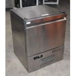 1 x Williams H5UC R290 R1 Single Door Stainless Steel Undercounter Fridge With Easy Grab Handle