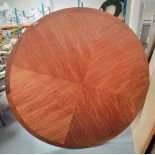 1 x Banqueting 1.8m Quarter Bookmatched Walnut Veneer Restaurant Table Top