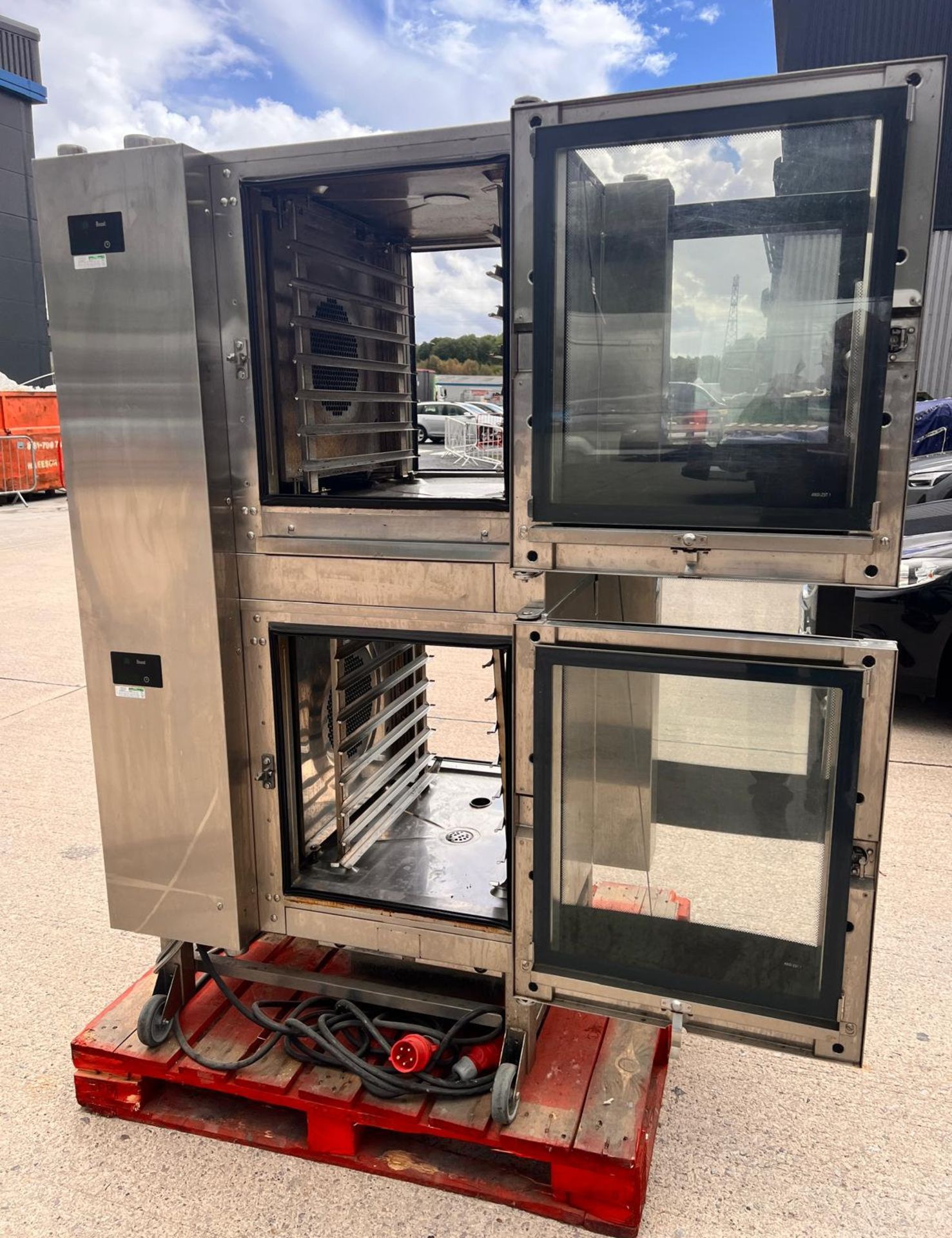 1 x Houno Double Stacked Commercial Catering Ovens - Houno C 1.06 and 1 x Houno CPE 1.06 - Image 10 of 38