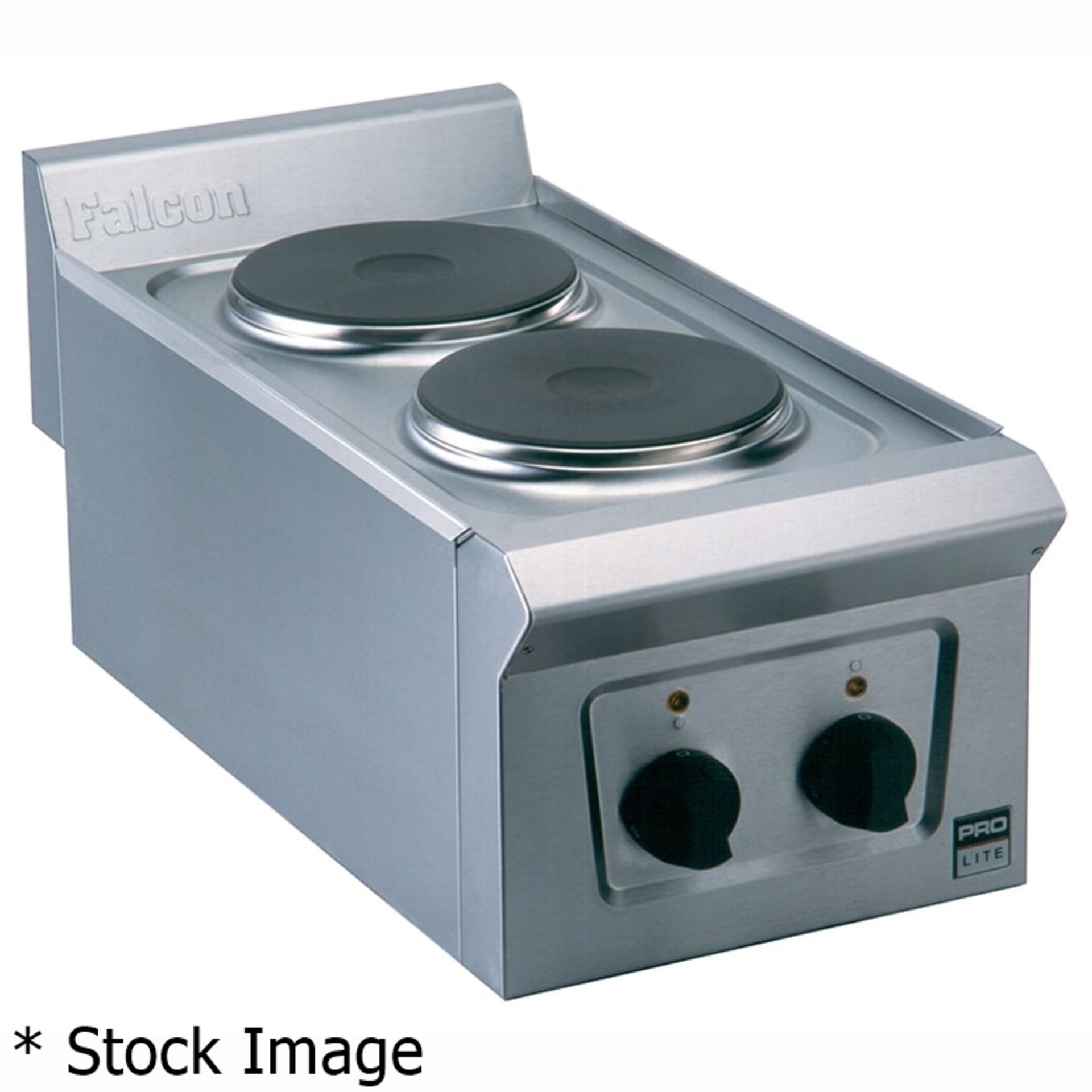 1 x Pro-Lite LD1 Two Hotplate Boiling Top - Dimensions: H30 x W31 x D36 cms