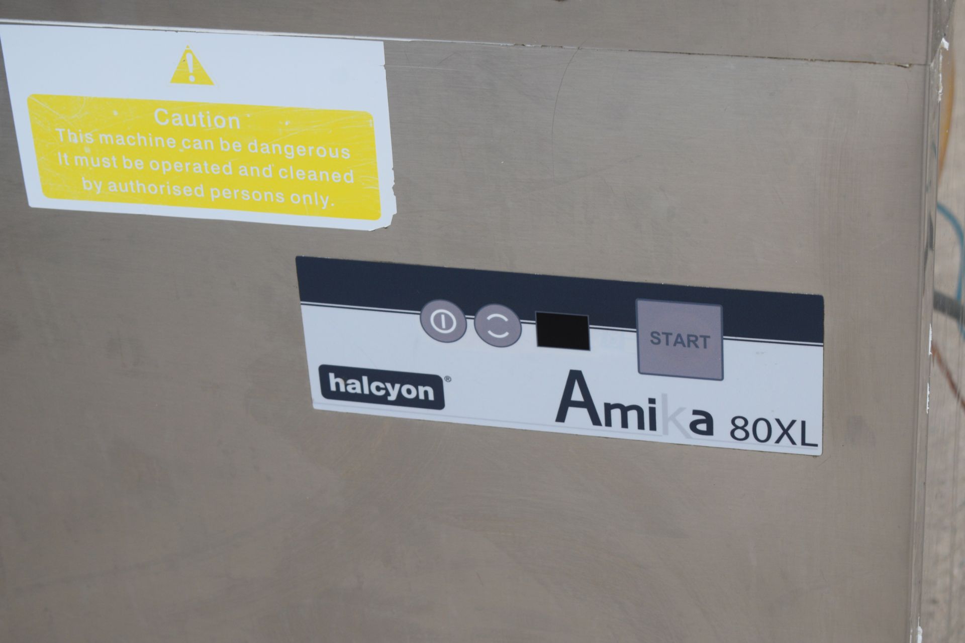 1 x Halcyon Amika 80XL Passthrough Commercial Dishwasher - Image 4 of 9