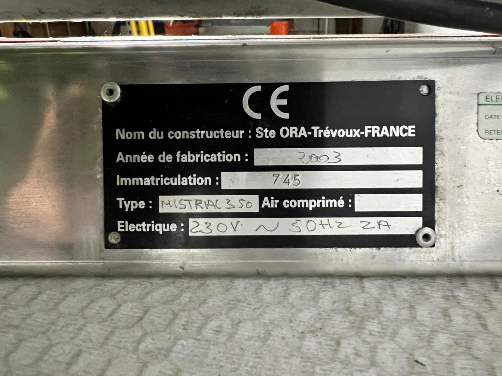 1 x Mistral 350 Fish Packaging and Thermtop Packaging Machine - For Sealing Fish and Other Meats - - Image 5 of 6