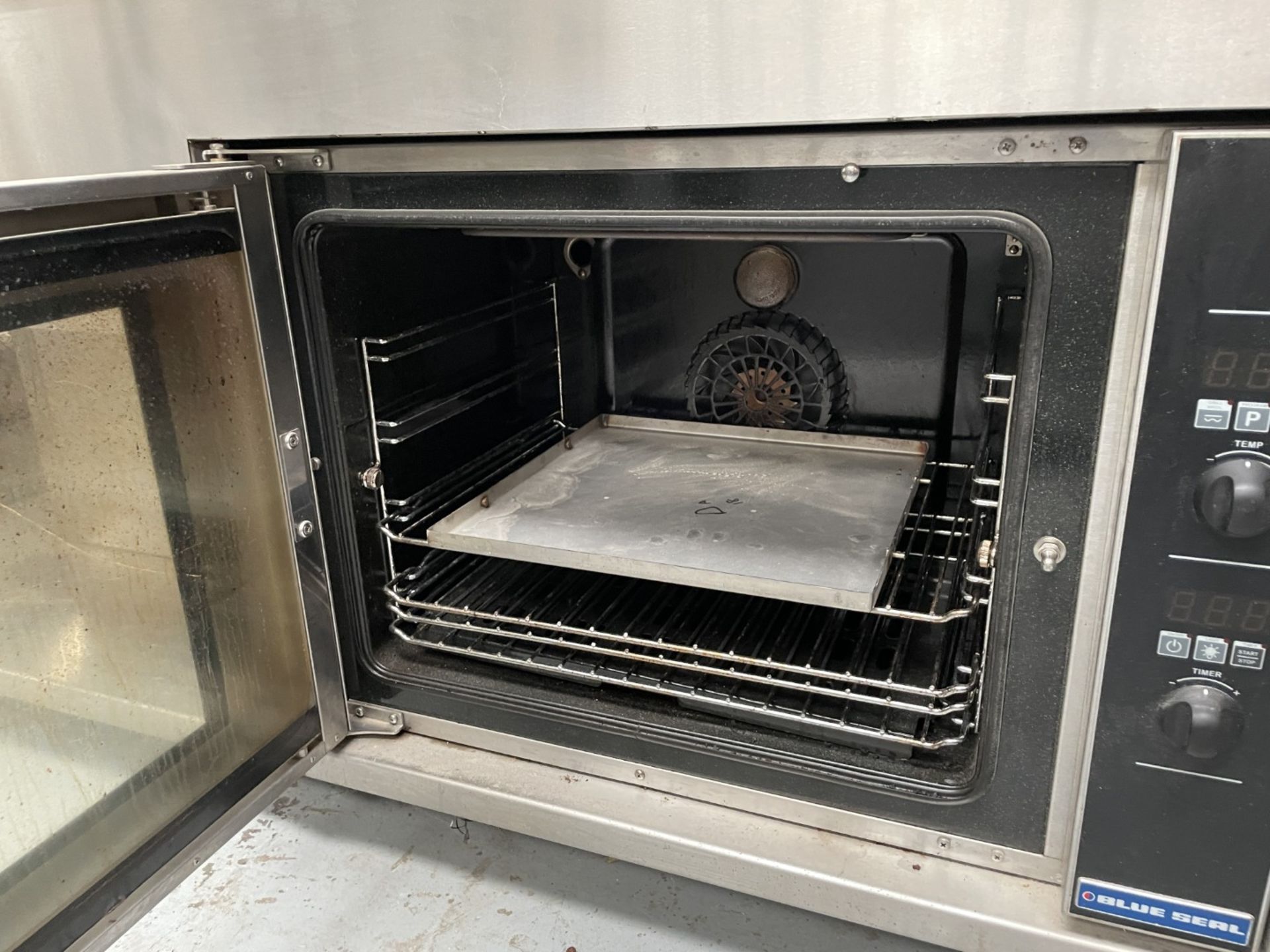 1 x Commercial Central Kitchen Cooking Island Featuring Two Control Induction Cooking Hobs, Blue Sea - Image 5 of 30