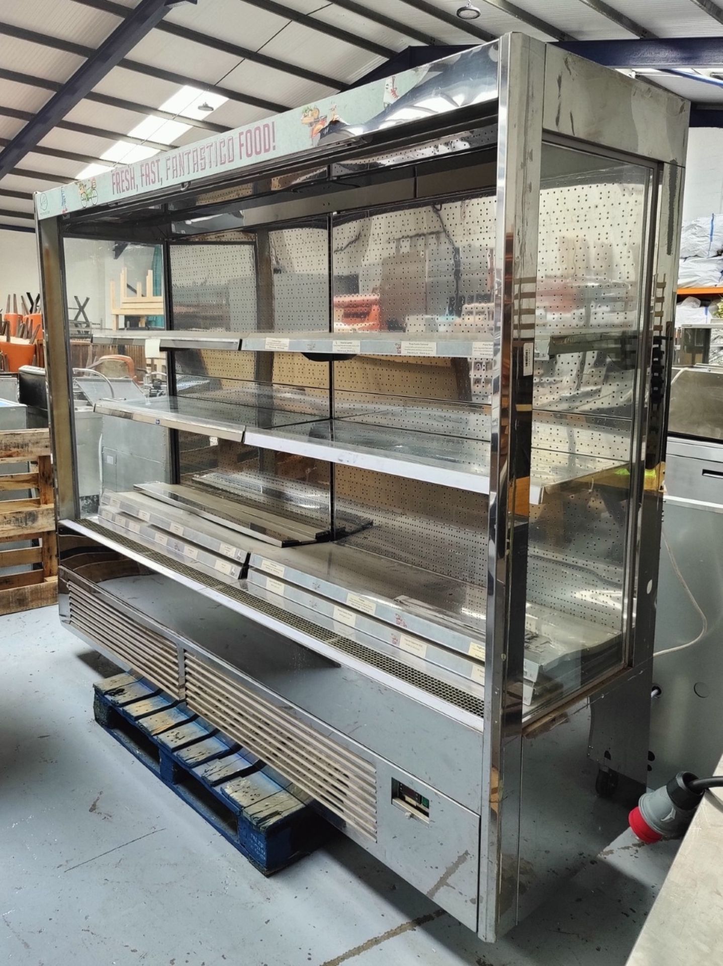 1 x Jupiter mk3 J26 Multi Deck Grab and Go Food and Drink Refrigerated Display Unit - 240v