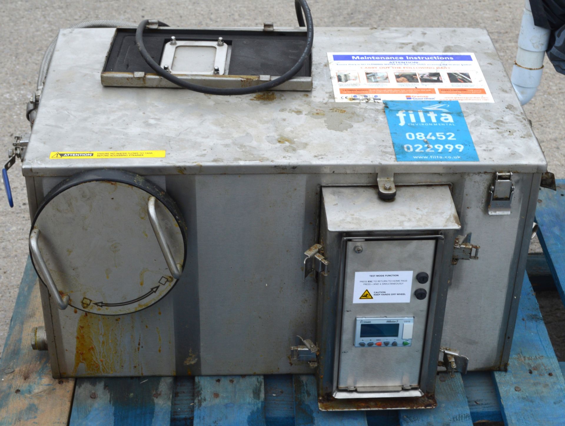 1 x Grease Guardian Filteration System for Passthrough Dishwashers - Dimensions: H35 x W70 x D57 cms - Image 7 of 12