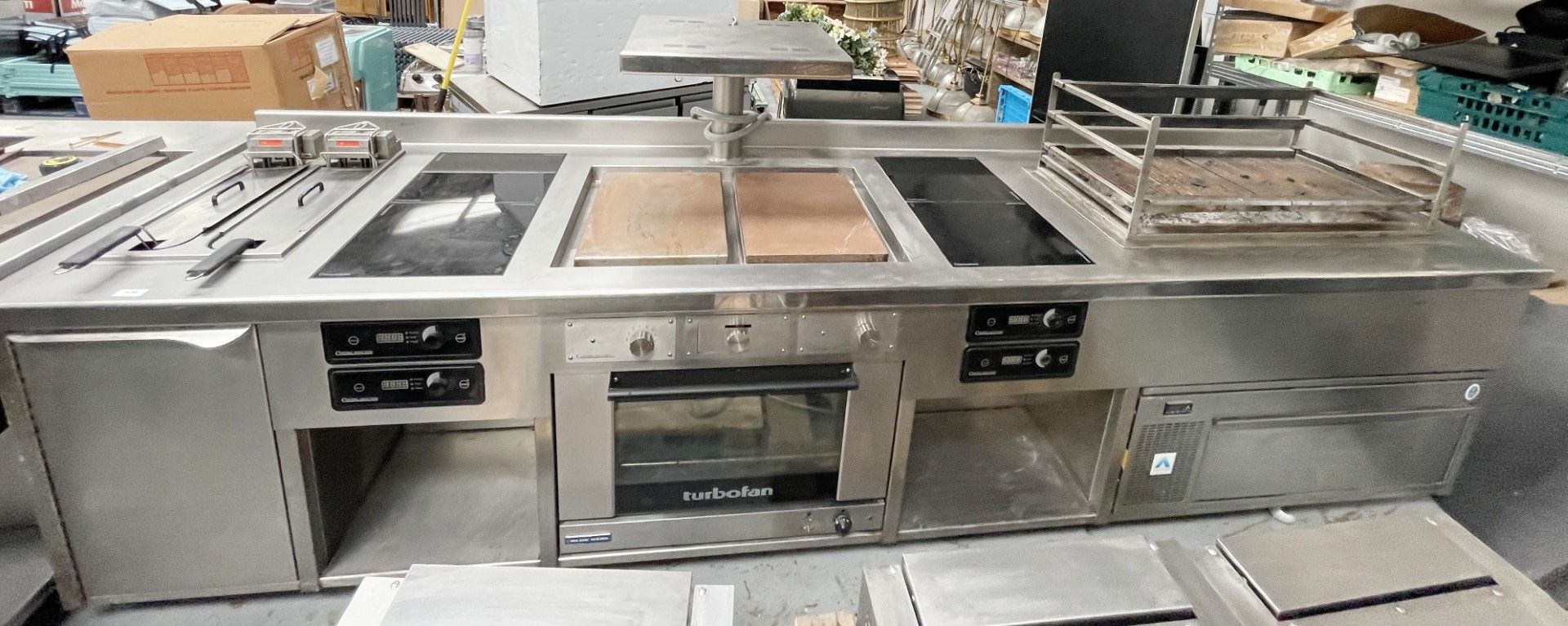 1 x Control Induction 3.6m Cookline Wall Suite for Commercial Kitchens - Features a FriFri Twin Tank - Image 47 of 55