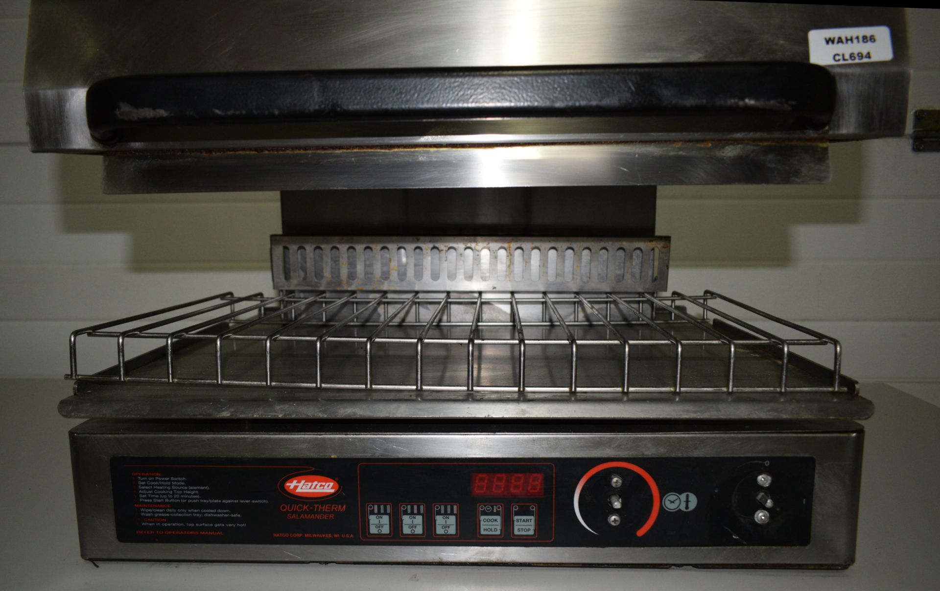 1 x HATCO Quick-Therm Salamander Grill - Image 2 of 13