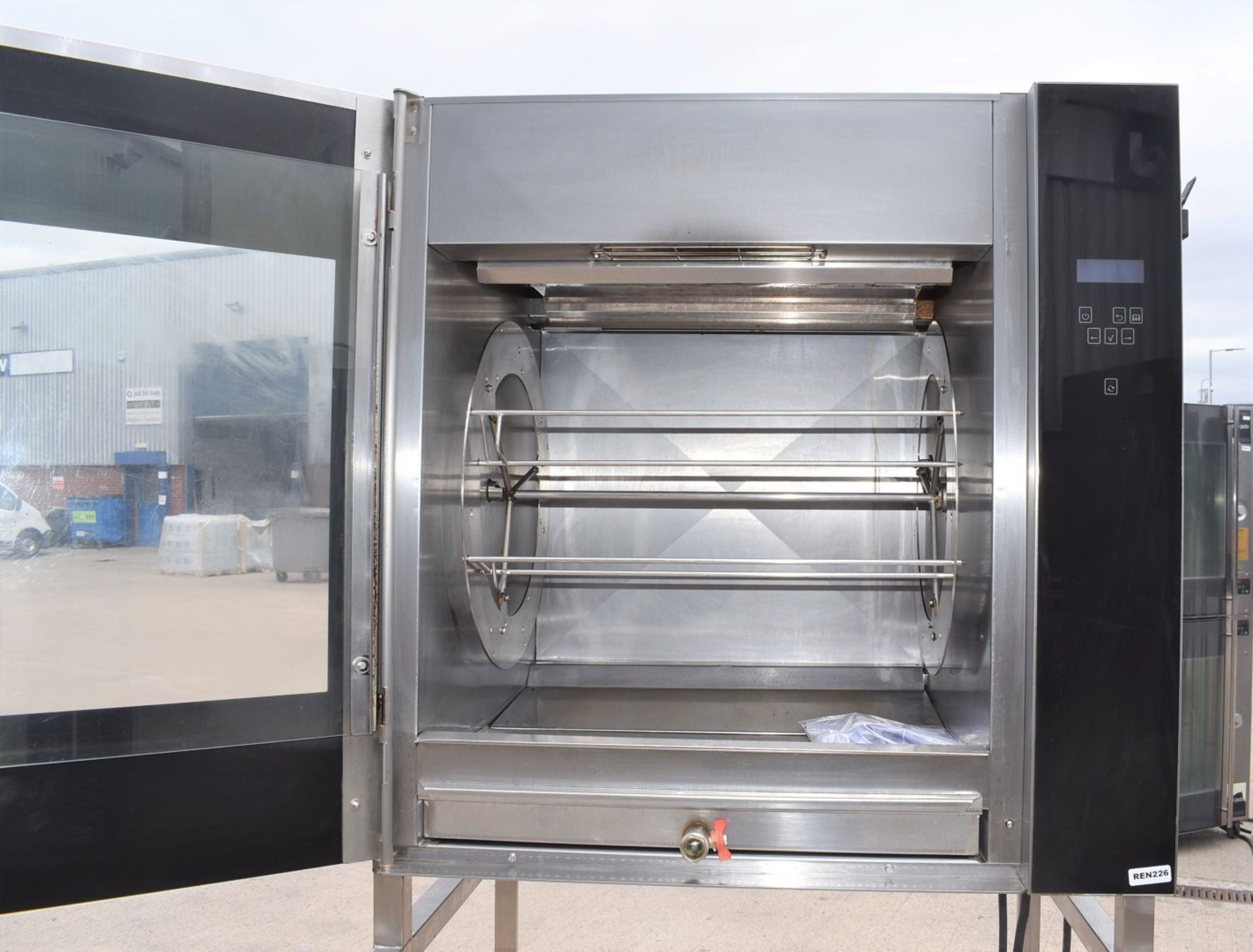1 x Frijado Chicken Rotisserie Programmable Oven With Stand - 3 Phase Electric Power - Model: TDR 8P - Image 13 of 20