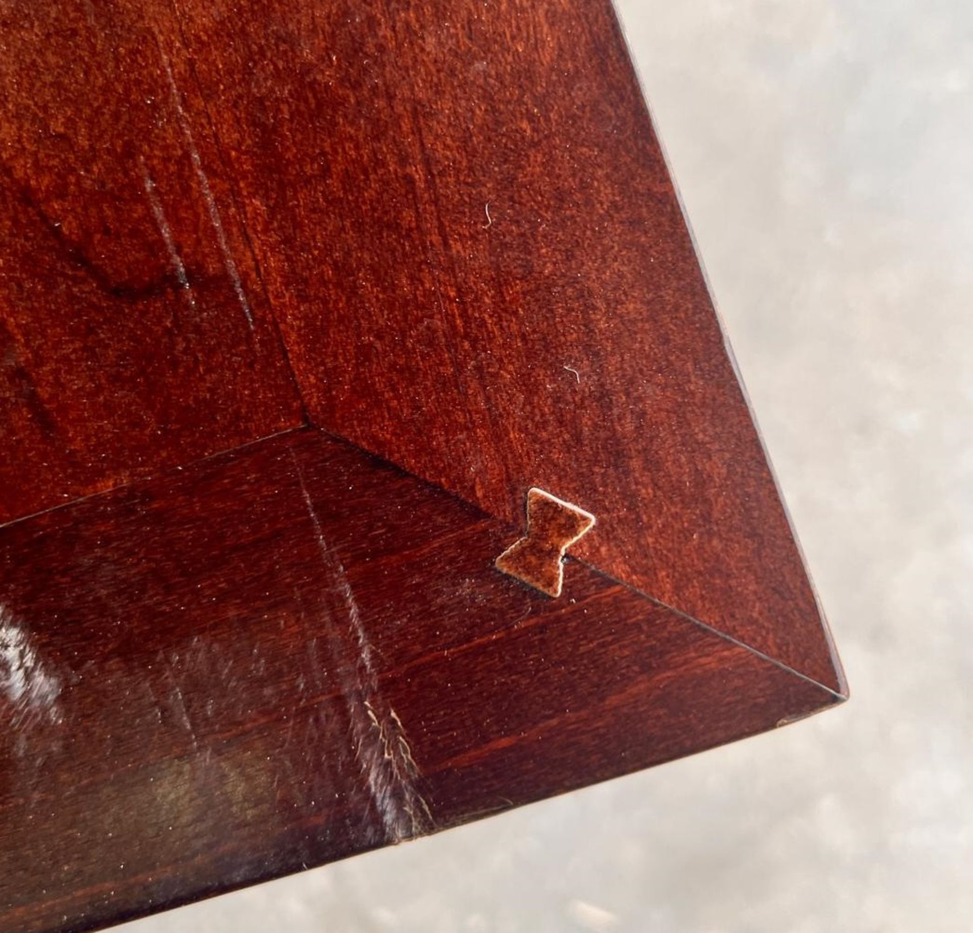 1 x Vintage-inspired Danish-style Low Profile 2.7-Metre Long Commercial Wooden Lounge Sofa - Image 5 of 11