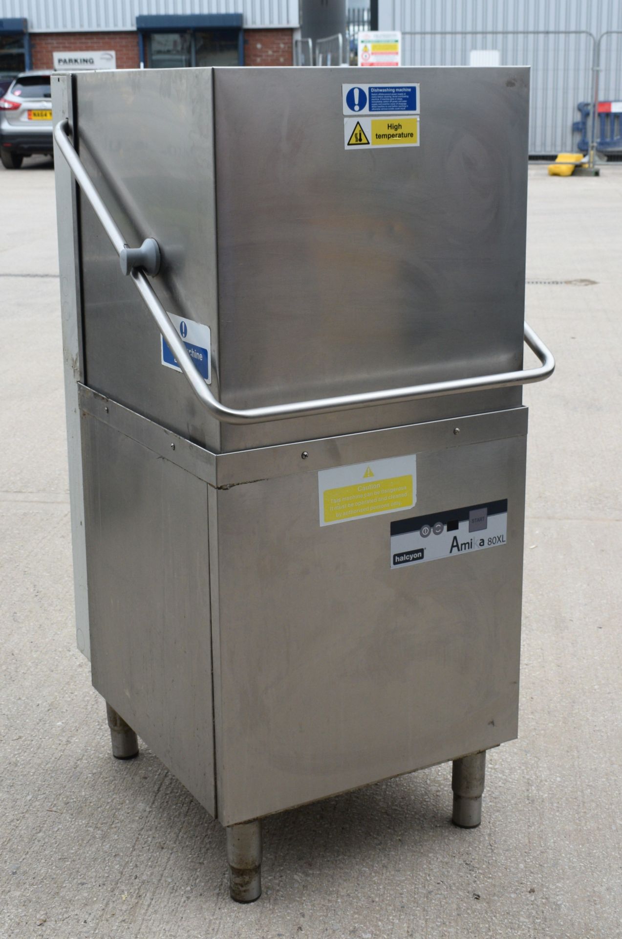 1 x Halcyon Amika 80XL Passthrough Commercial Dishwasher - Image 8 of 9