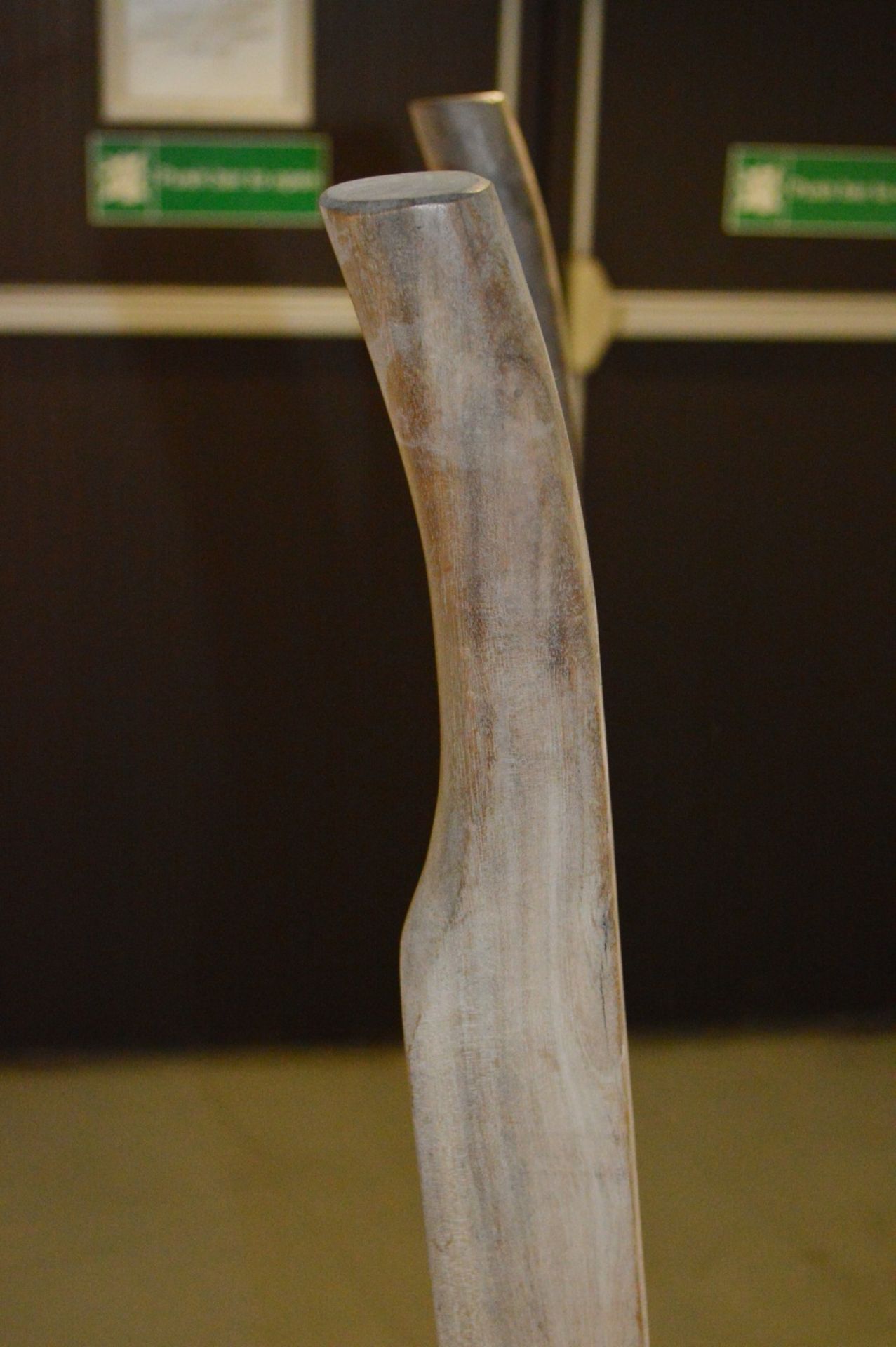 1 x Vintage Wooden Sack Truck with 8 Inch Wheels - Dimensions: H135 x W44 x D31/20 cms - Image 10 of 11