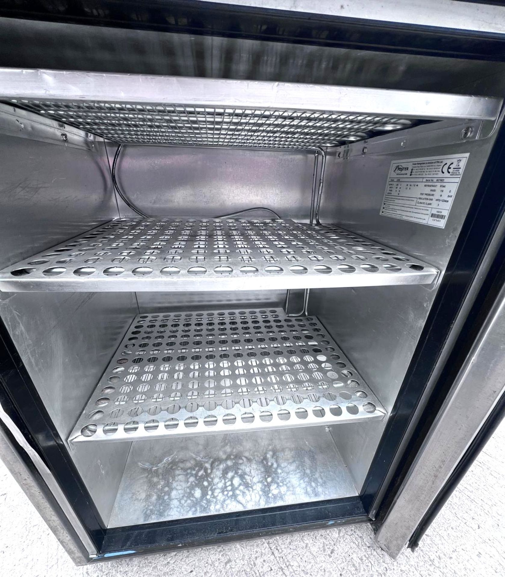 1 x Foster Undercounter Single Door Freezer - Model: LR150 - Dimensions: H82 x W61 x D66 cms - Image 4 of 11