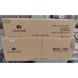 1 x Gloster 605 75x75cm Cloud Chair Frame and 60SM Taupe Back Rest - New and Boxed