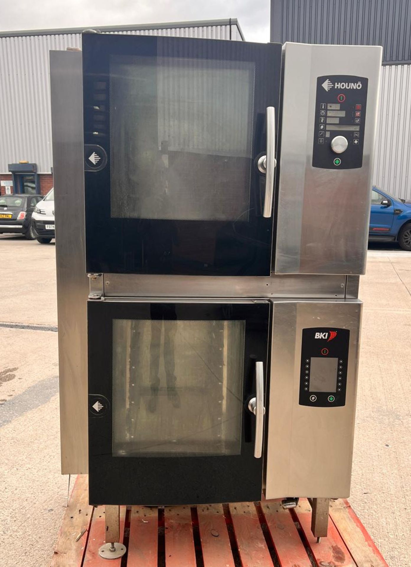 Houno Double Stacked Commercial Catering Ovens - Includes 2 x Houno C.106 Ovens - 3 Phase - Image 9 of 28