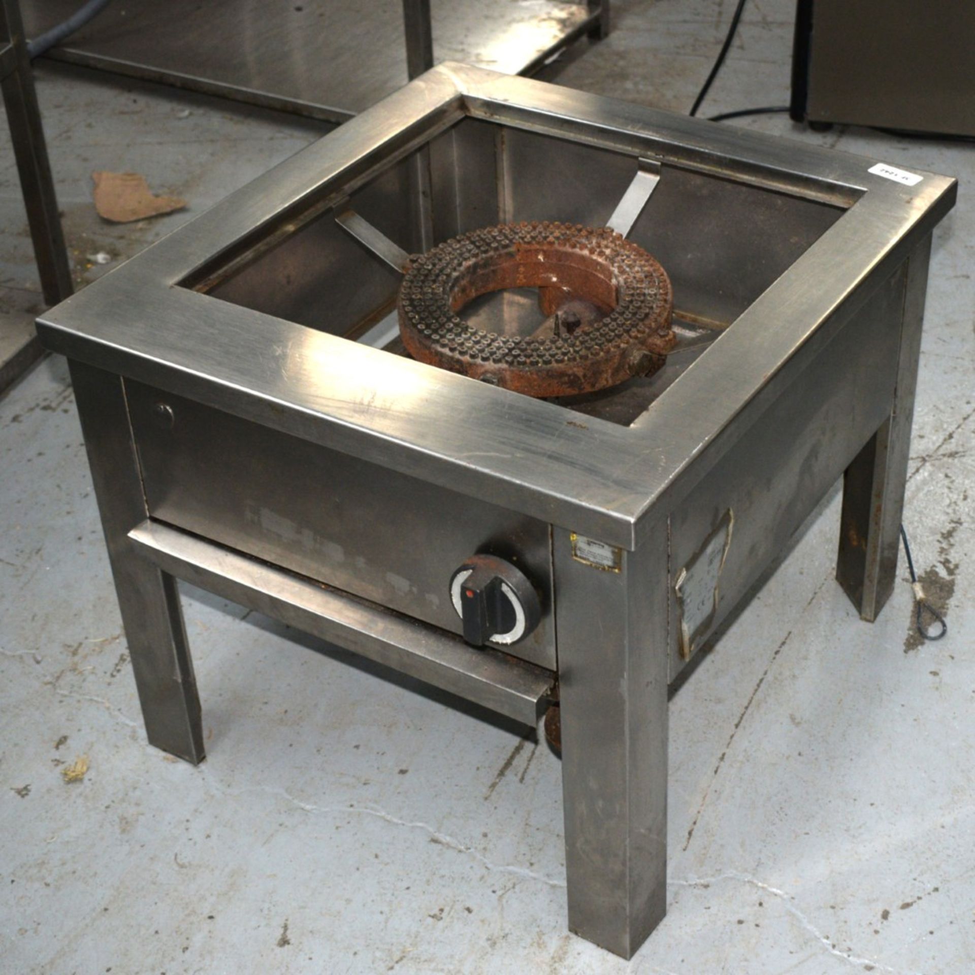 1 x Olis Stock Pot Gas Burner - Model FDGV-50-CE - RRP £2,700 - Dimensions: H50 x W59 x D63 cms - Image 3 of 6