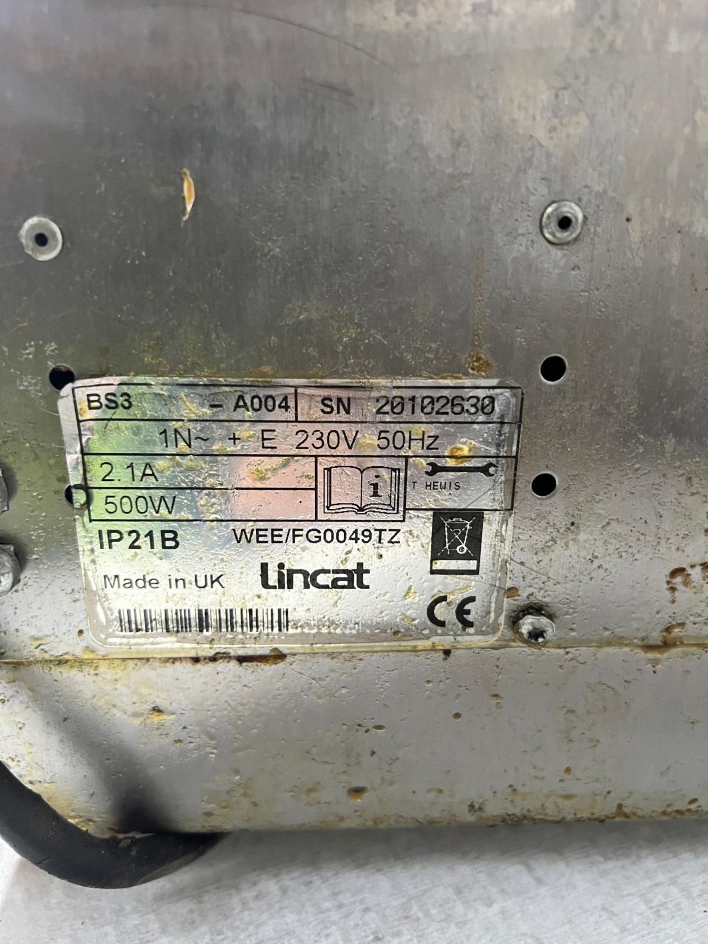 1 x Lincat BS3 Twin Pot Baine Marie - Full Stainless Steel Constuctions - Includes Pots and Lids - Image 3 of 6