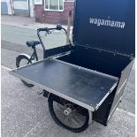 1 x Christiania Three Wheel Event Bike - Single Speed Bike Featuring a Secure Box with Gas Lift Lid