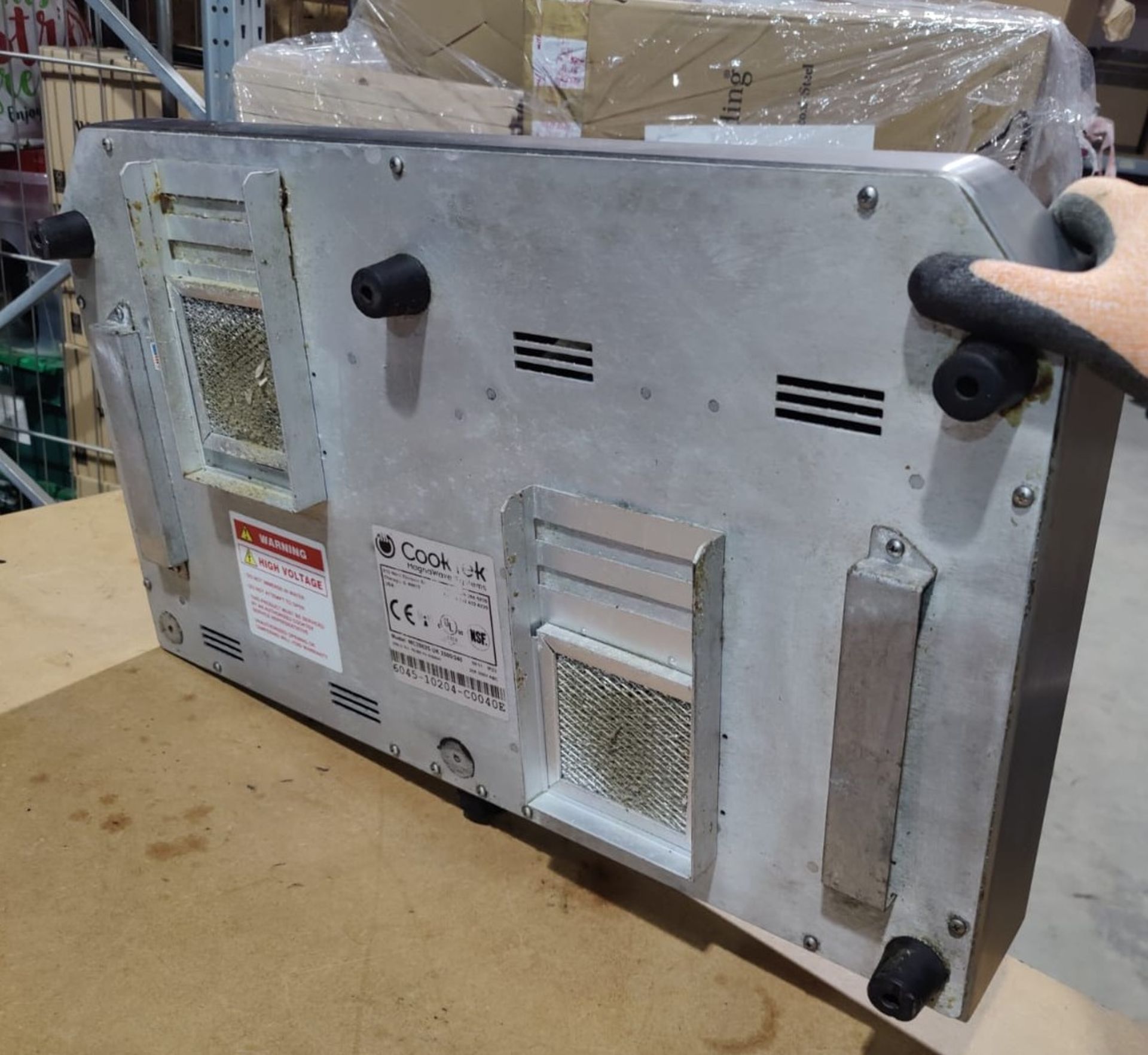 1 x CookTek MagnaWave Heritage Countertop Double Induction Cooktop - Model: MC2502S - RRP £5,400 - Image 4 of 7