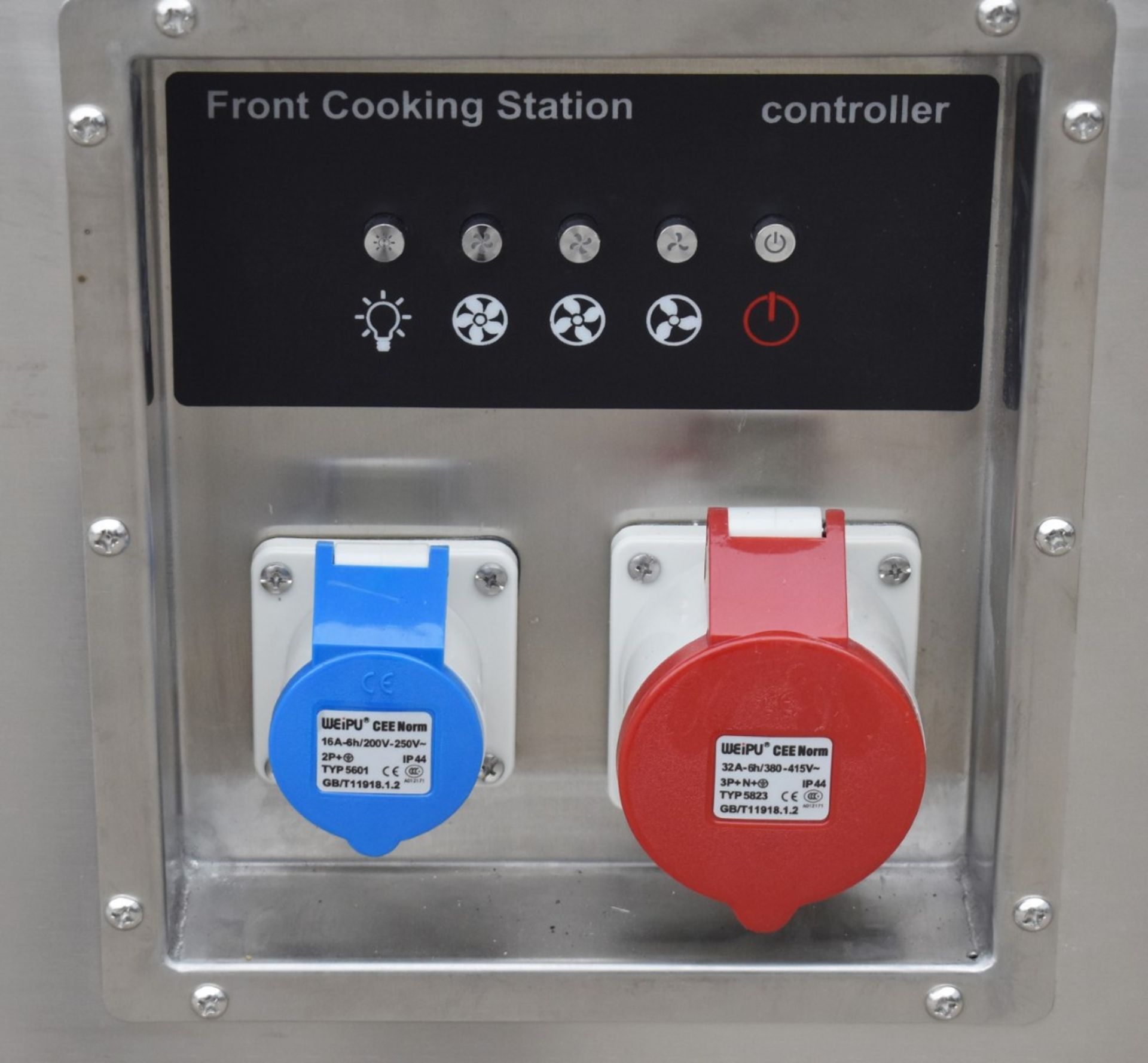 1 x Rexmartins Front Cooking Station For Griddles etc - Cooking Appliance Station With Lights - Image 2 of 15