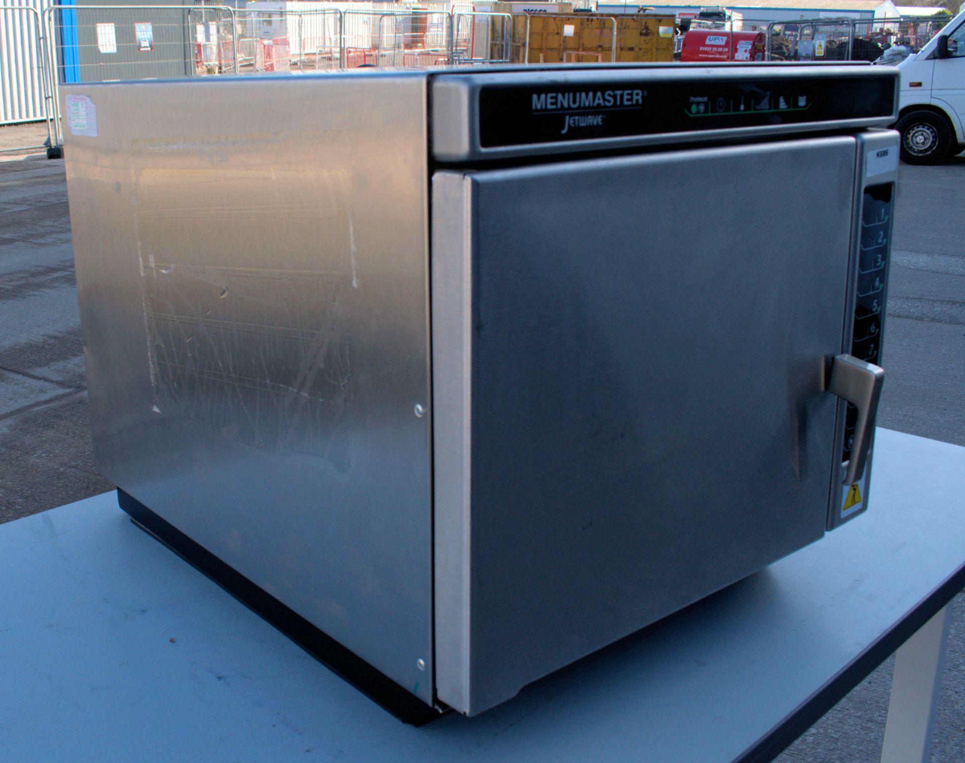 1 x MENUMASTER Jet514U Jetwave High Speed Combination Microwave - Image 6 of 11