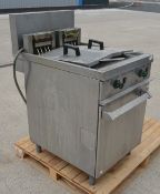 1 x Falcon E1848 Heavy Duty Twin Tank Electric Fryer - 3 Phase - RRP £6,285