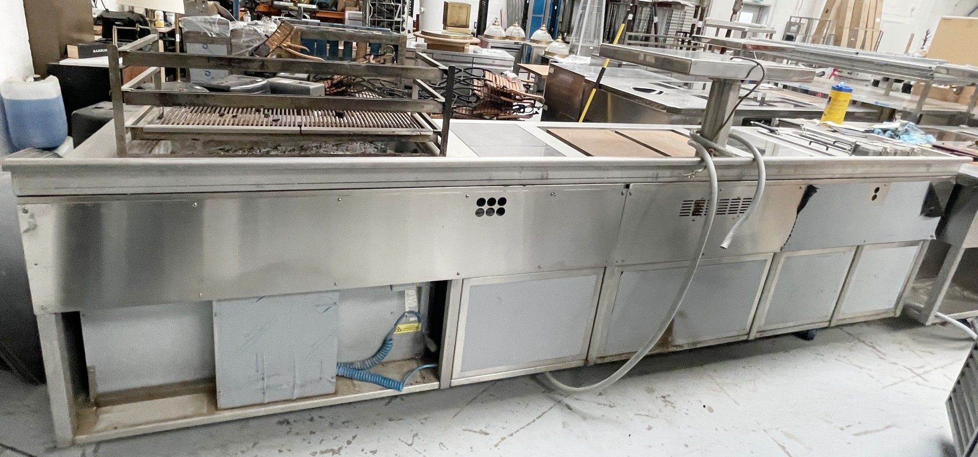 1 x Control Induction 3.6m Cookline Wall Suite for Commercial Kitchens - Features a FriFri Twin Tank - Image 20 of 55