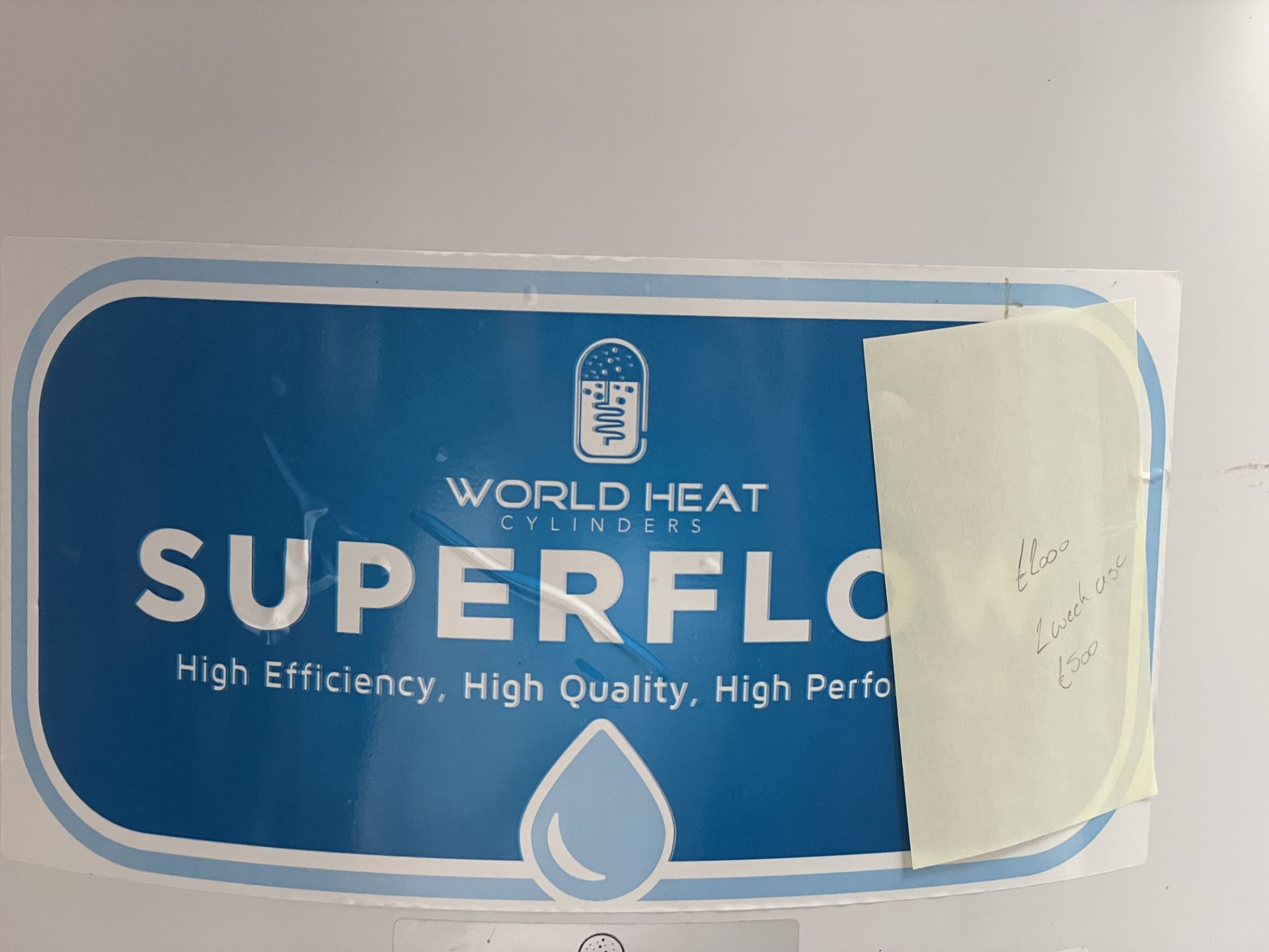 1 x World Heat Superflow Unvented Hot Water 300 Litre Storage Cylinder - Model: 300DSSFLOW - Image 10 of 10