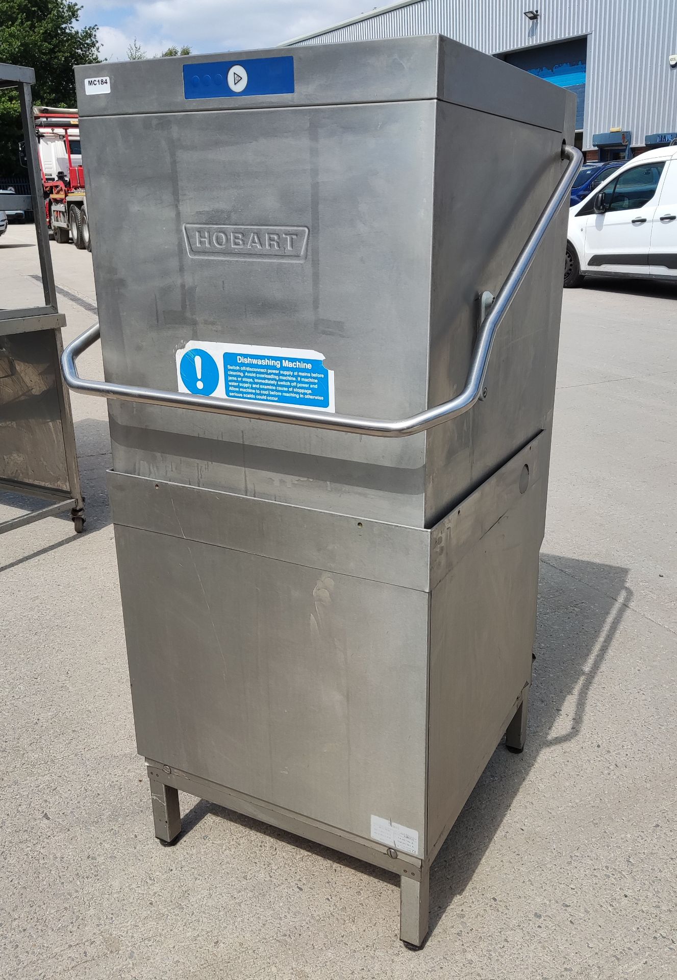 1 x Hobart AMXXRS-30 Commercial Pass Through Dishwasher - 3 Phase - Image 8 of 18