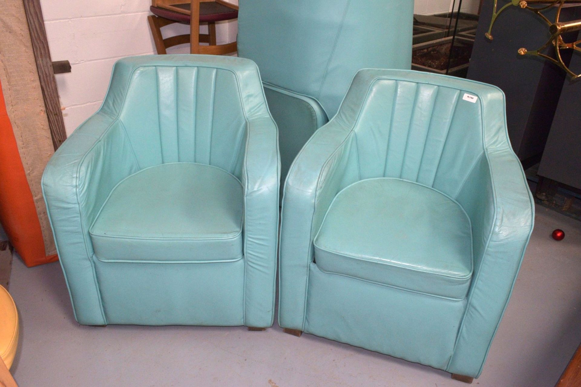 4 x Tub Chairs - Dimensions: cms - Removed from a Restaurant Environment – Ref: - CL1042 - Location: