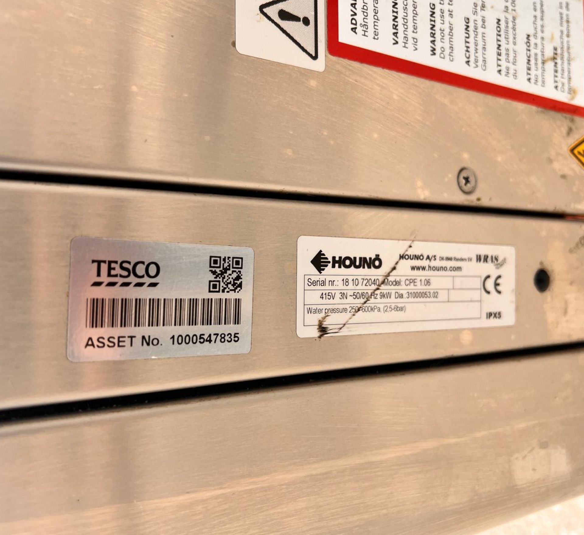 1 x Houno Double Stacked Commercial Catering Ovens - Houno C 1.06 and 1 x Houno CPE 1.06 - Image 3 of 38