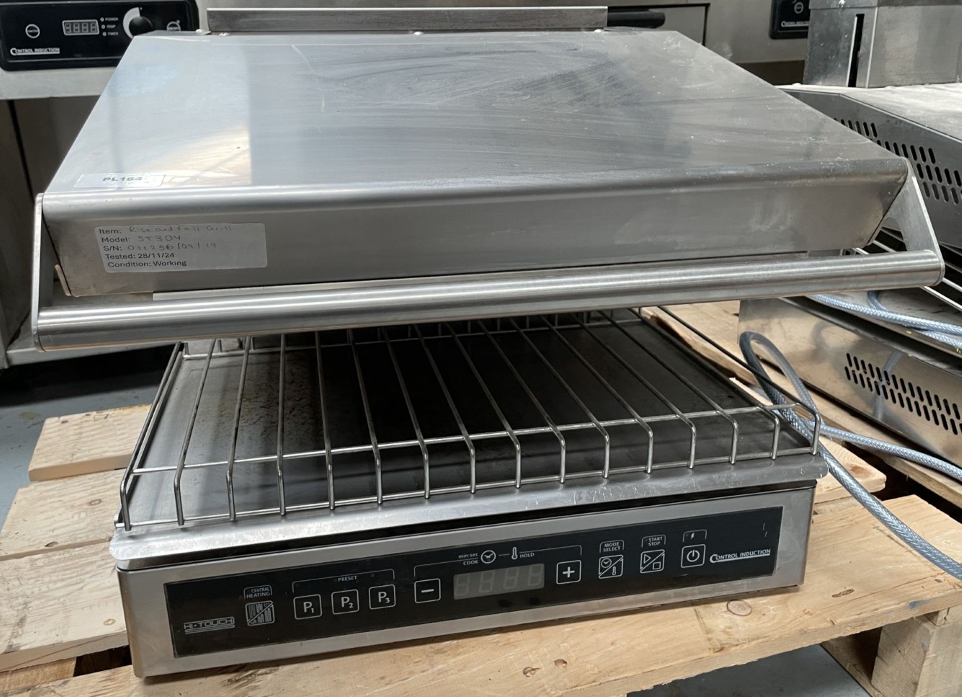 1 x Control Induction ST30Y Hi-Touch Rise and Fall Cooking Grill - 415v - Image 11 of 12