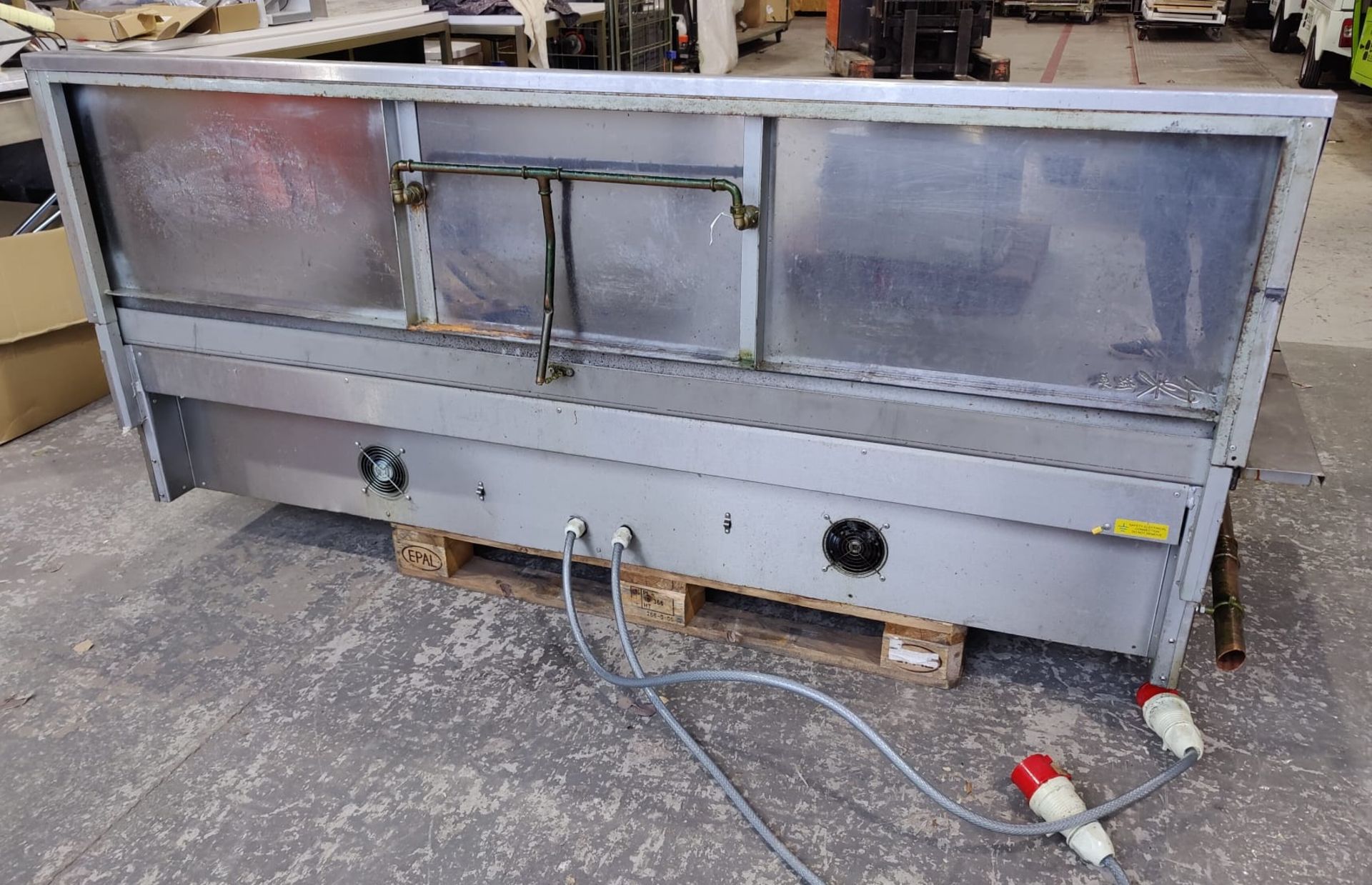 1 x ACK Manufacturing INDUCTION WOK For Commercial Kitchens - Dimensions: H83 x W218 x D97 cms - Image 16 of 20