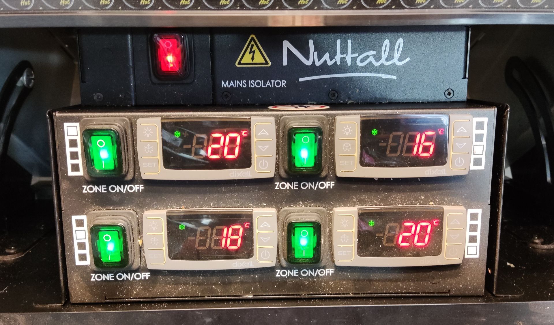 1 x NUTTALL Flexserve Zone 600 4 Tier Square Heated Food To Go CabinetK318 E2A1 - Image 14 of 21