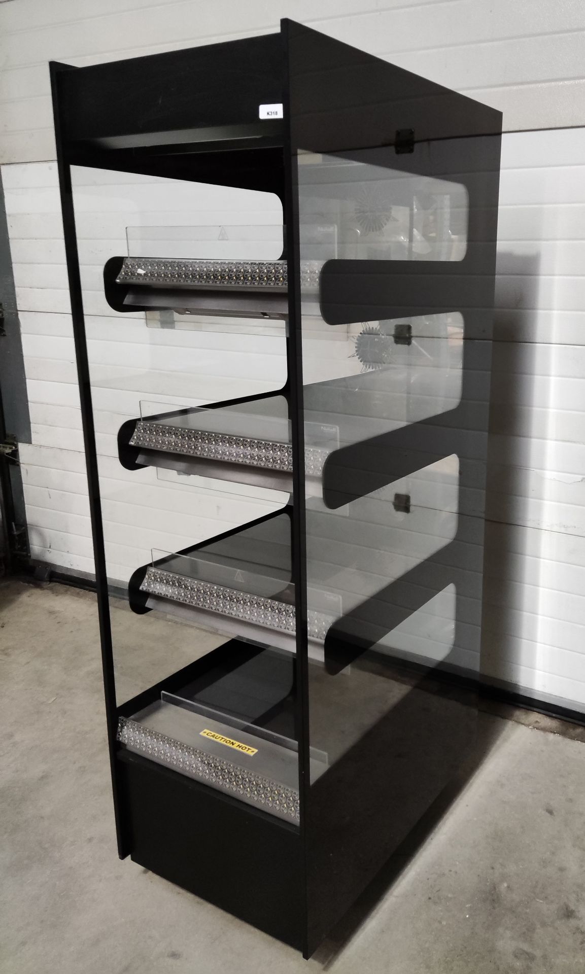1 x NUTTALL Flexserve Zone 600 4 Tier Square Heated Food To Go CabinetK318 E2A1 - Image 7 of 21