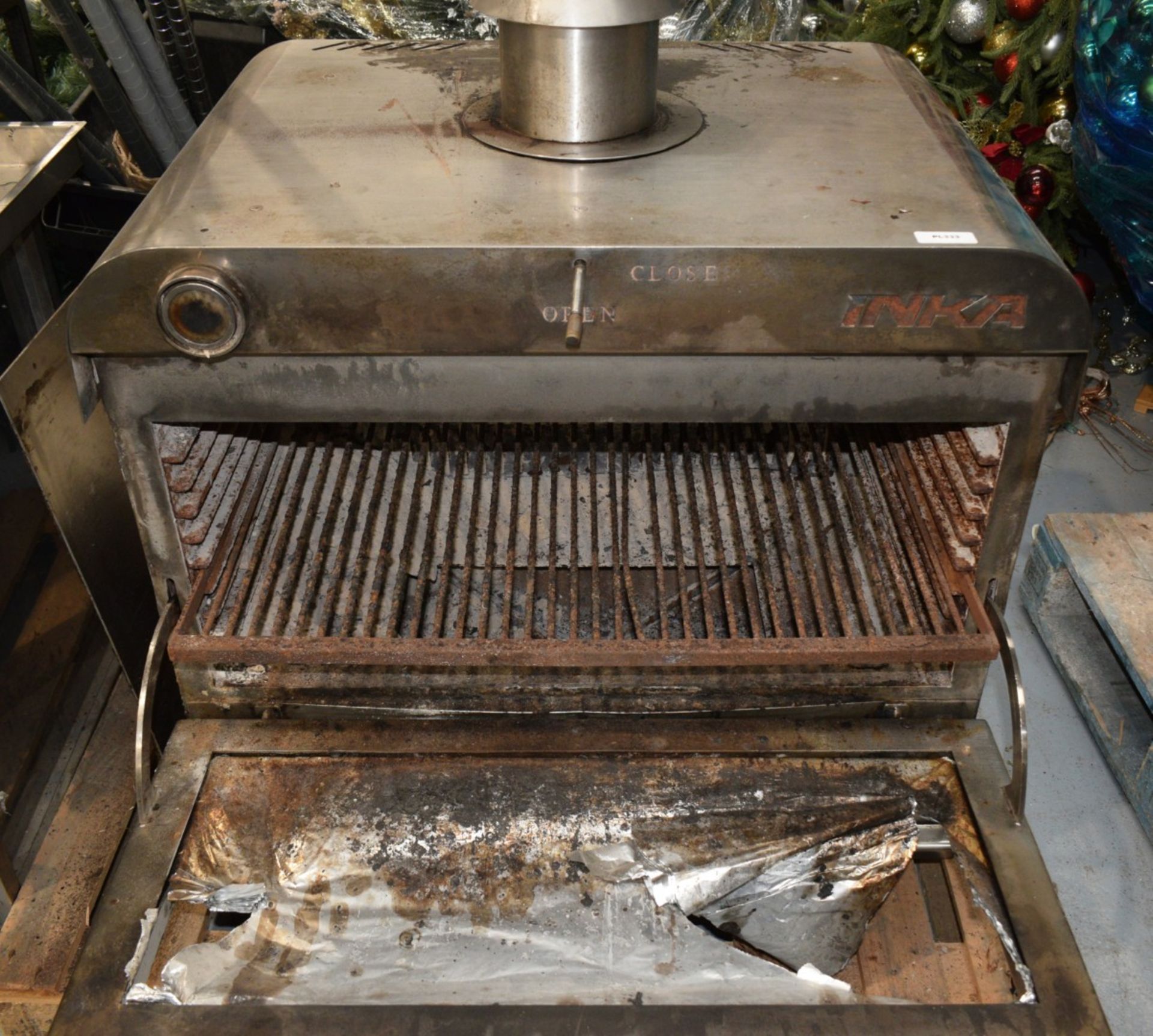 1 x Inka Charcoal Oven - Dimensions: H94 x W67 x D55 cms - Image 3 of 4