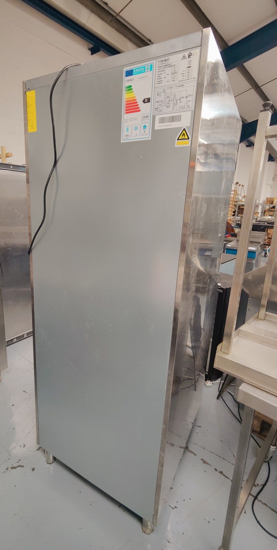 1 x For Cold Refrigerated Ventilated Bakery Pastry Cabinet - Model G-PA800TN-FC - 240v - Image 3 of 9