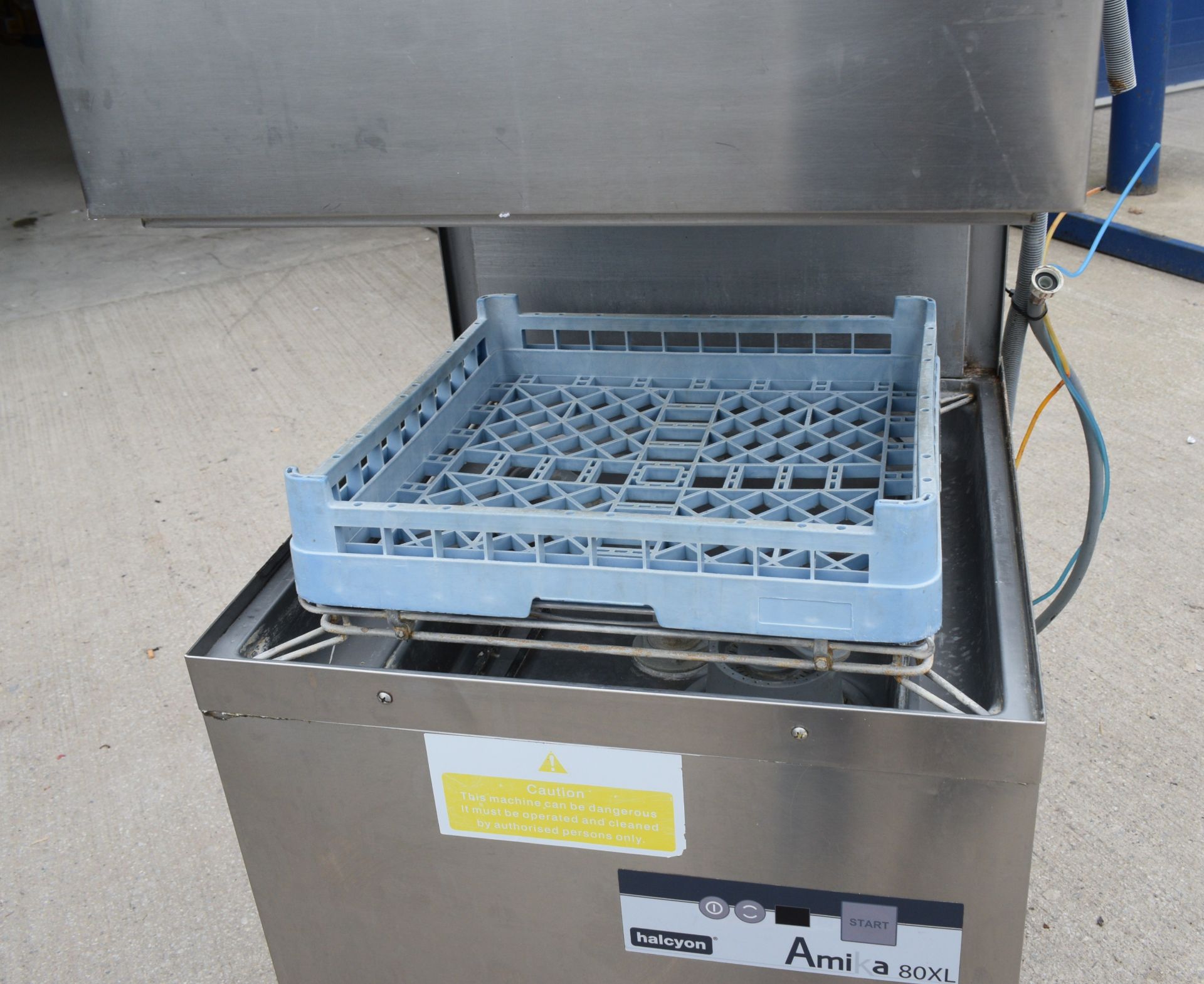 1 x Halcyon Amika 80XL Passthrough Commercial Dishwasher - Image 9 of 9