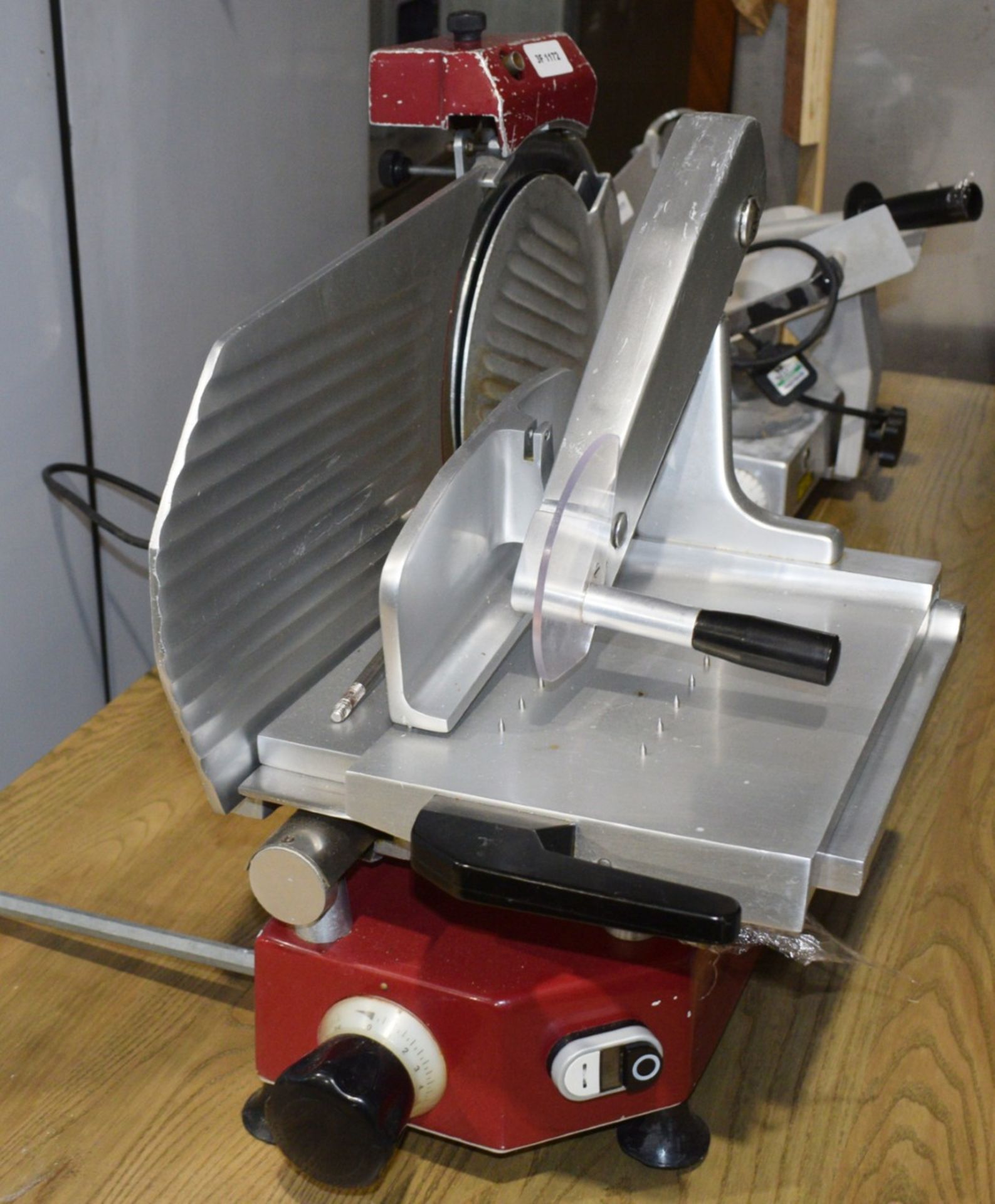 1 x FAC Vertical 300mm Meat Slicer - Model: F300TS-V - 240v - Ref: 1172 - Image 7 of 8