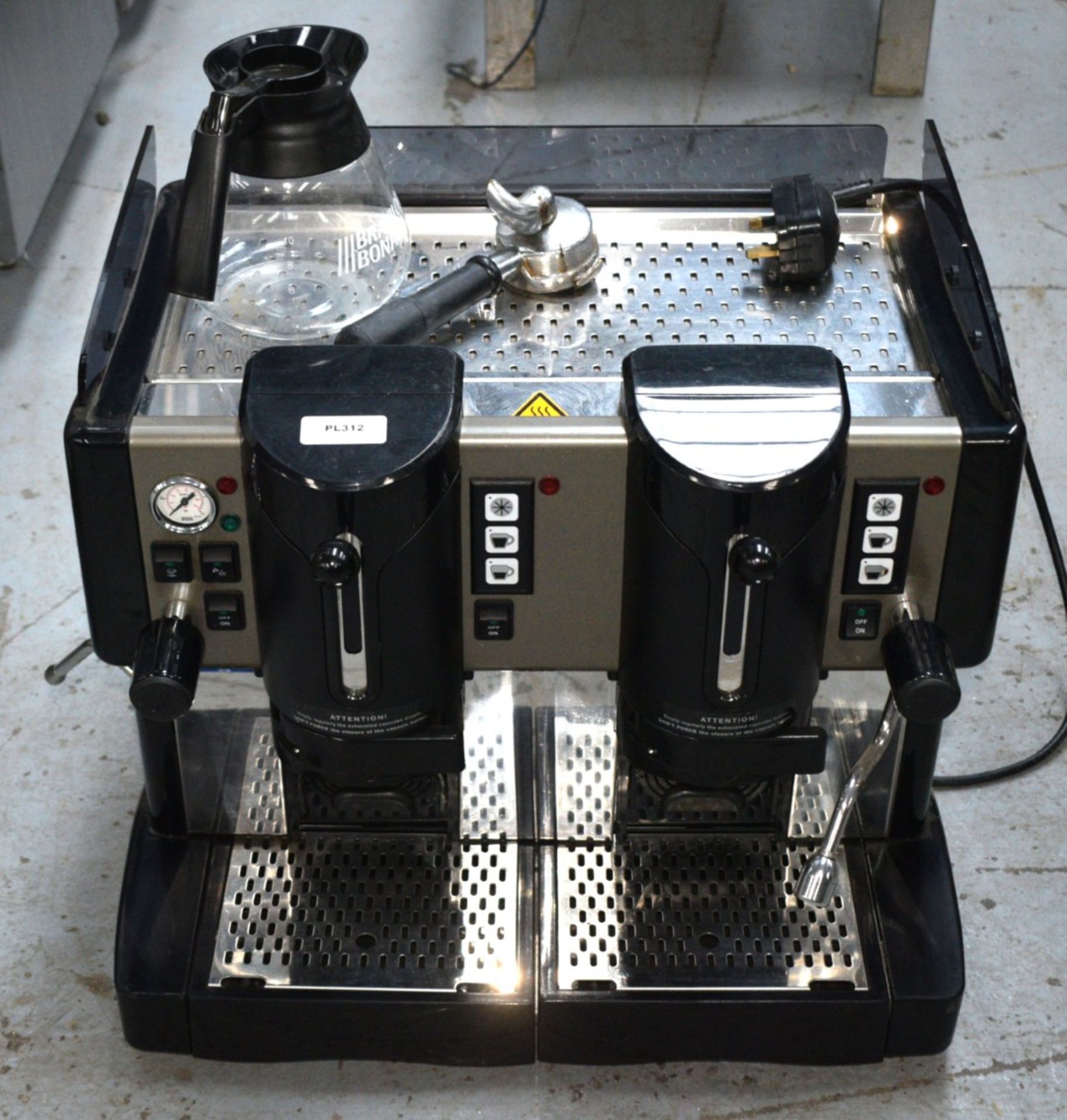 1 x Spinel Jasmine Capsule Commercial Coffee Machine  - 2 Coffee and Steam Coffee Machine - Image 7 of 8